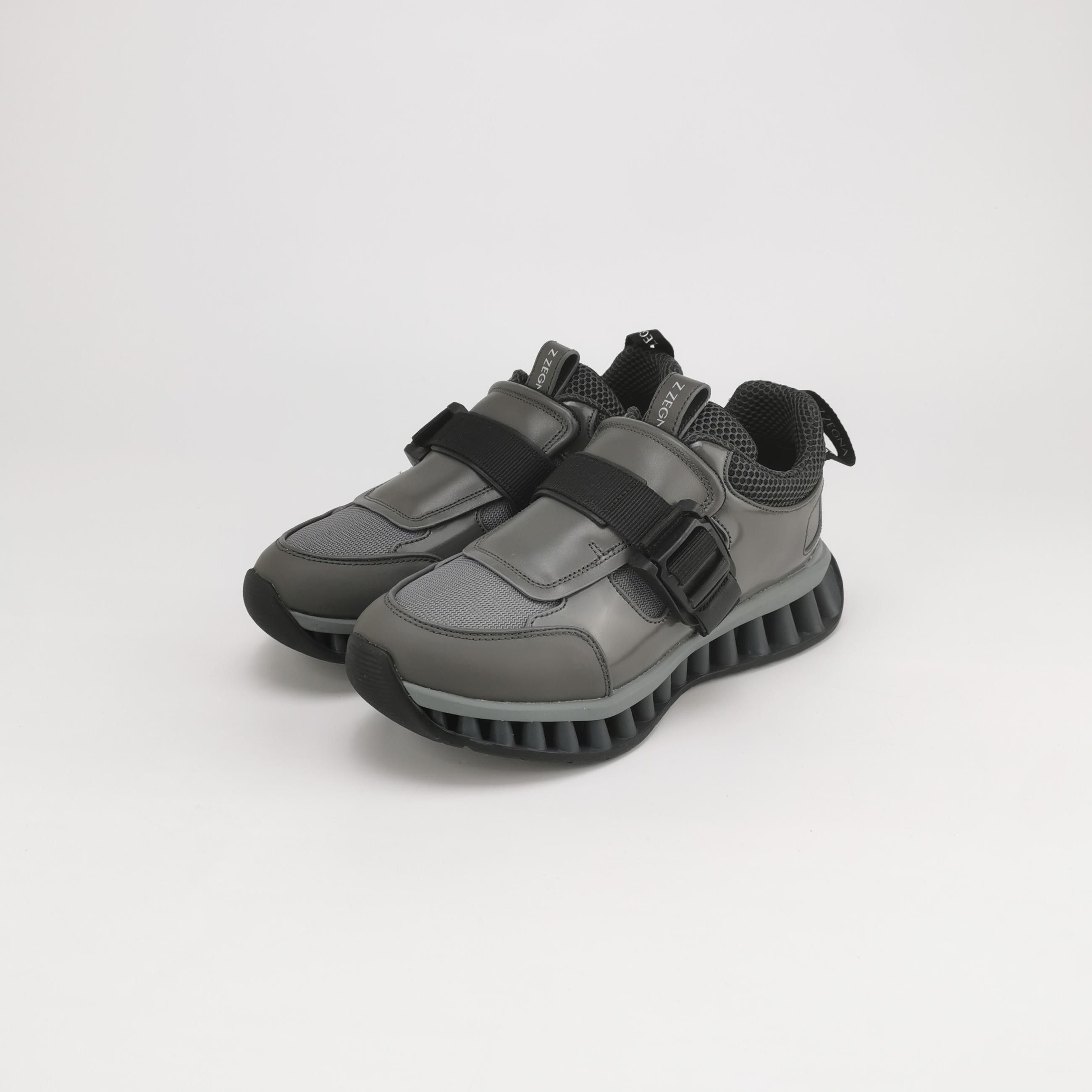 Ermenegildo Zegna Z Zegna Techmerino Buckle Sneakers EU 39.5 Size US 6 / EU 39 - 3 Thumbnail