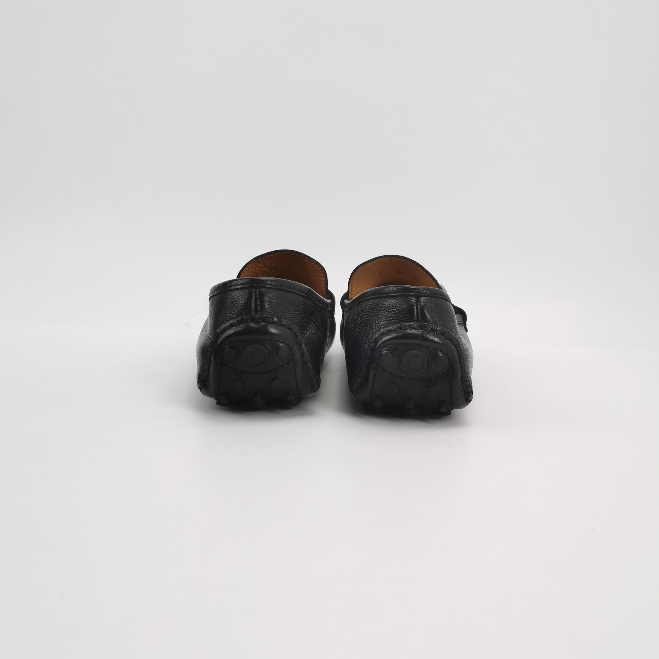 Salvatore Ferragamo Salvatore Ferragamo Gancini Leather Drivers 39.5 Size US 6 / EU 39 - 5 Thumbnail