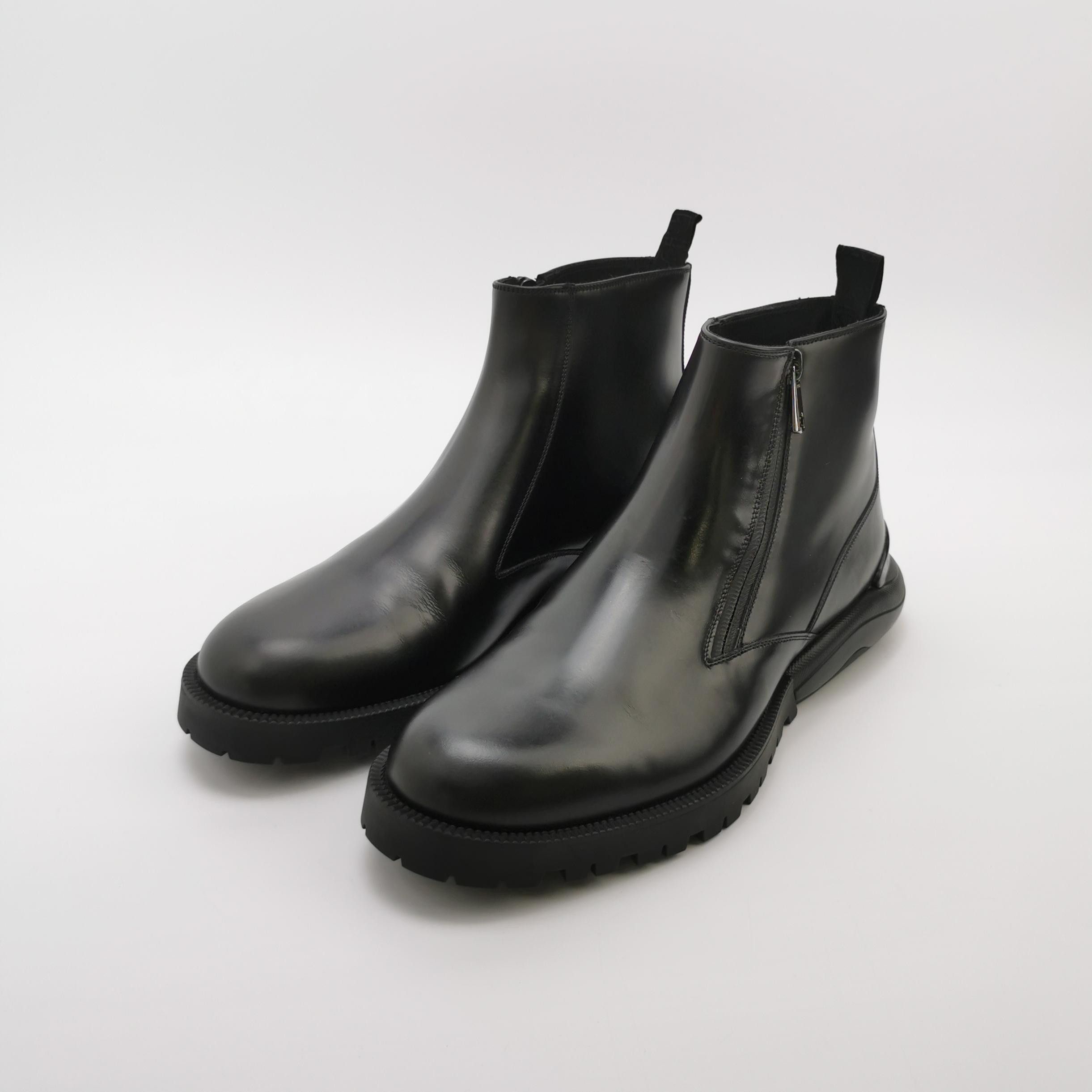 Dior Dior Black Leather Zip Boots 42 Size US 9 / EU 42 - 3 Thumbnail
