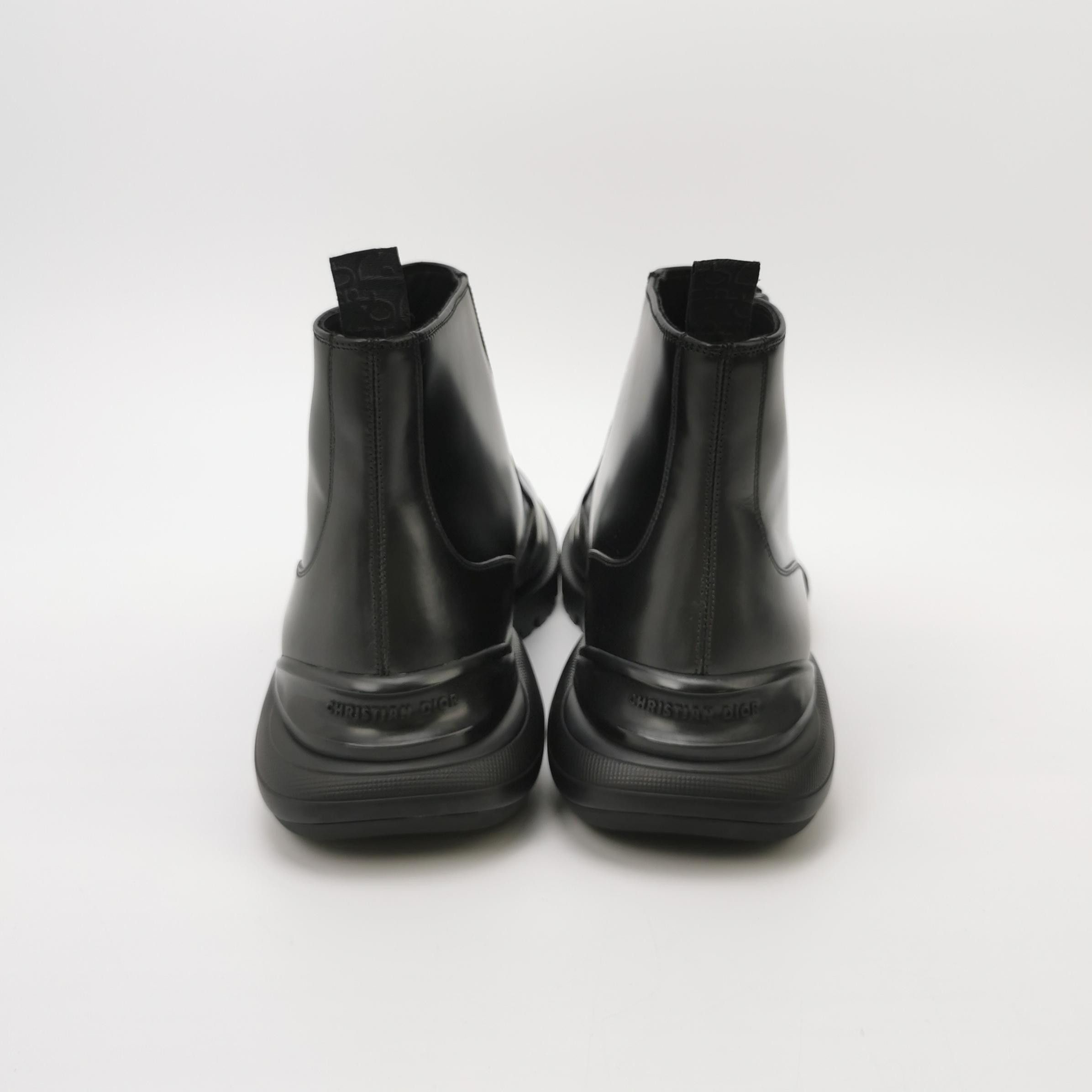 Dior Dior Black Leather Zip Boots 42 Size US 9 / EU 42 - 5 Thumbnail
