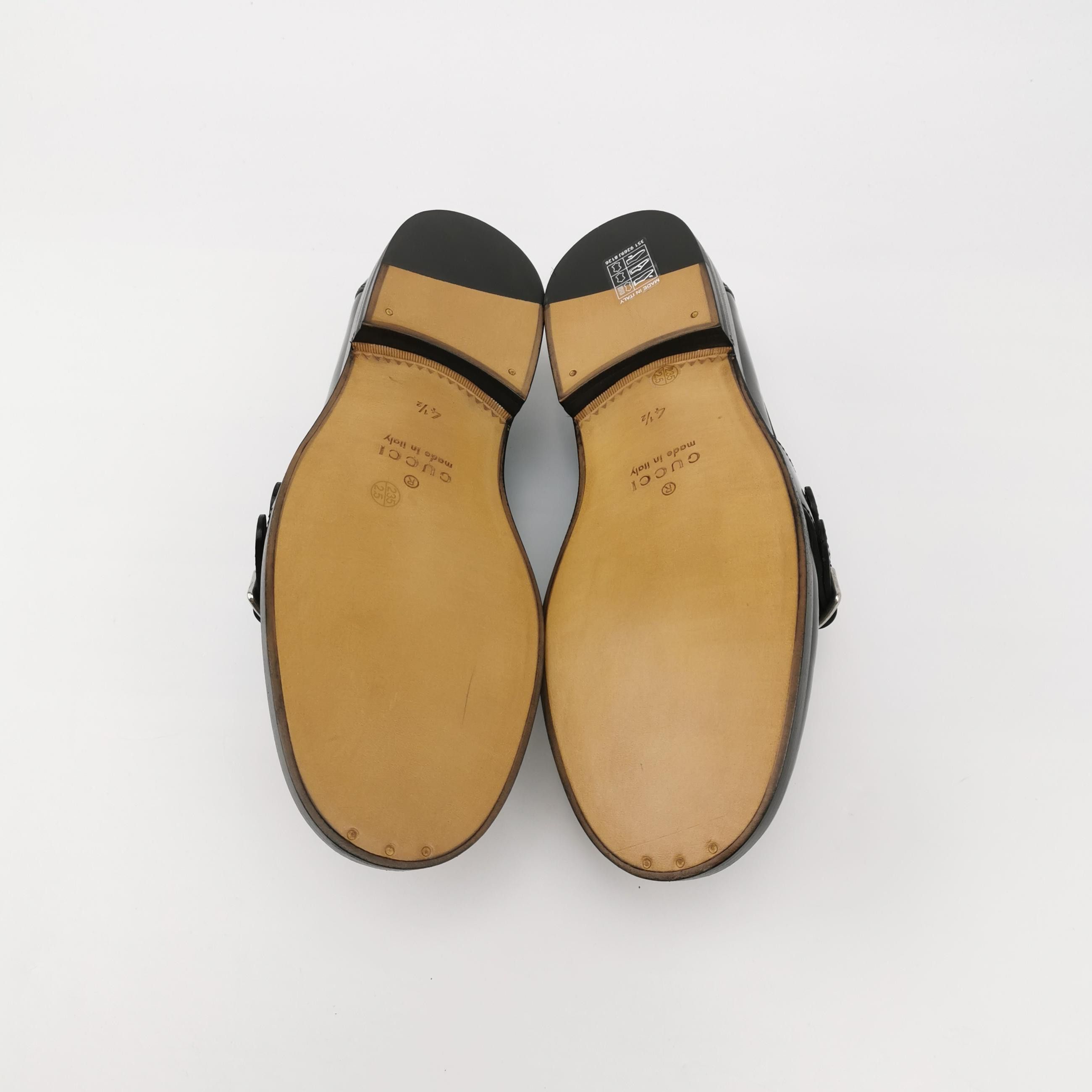 Gucci Gucci GG Monogram Double Buckle Loafers 38.5 Size US 5.5 / EU 38 - 6 Thumbnail