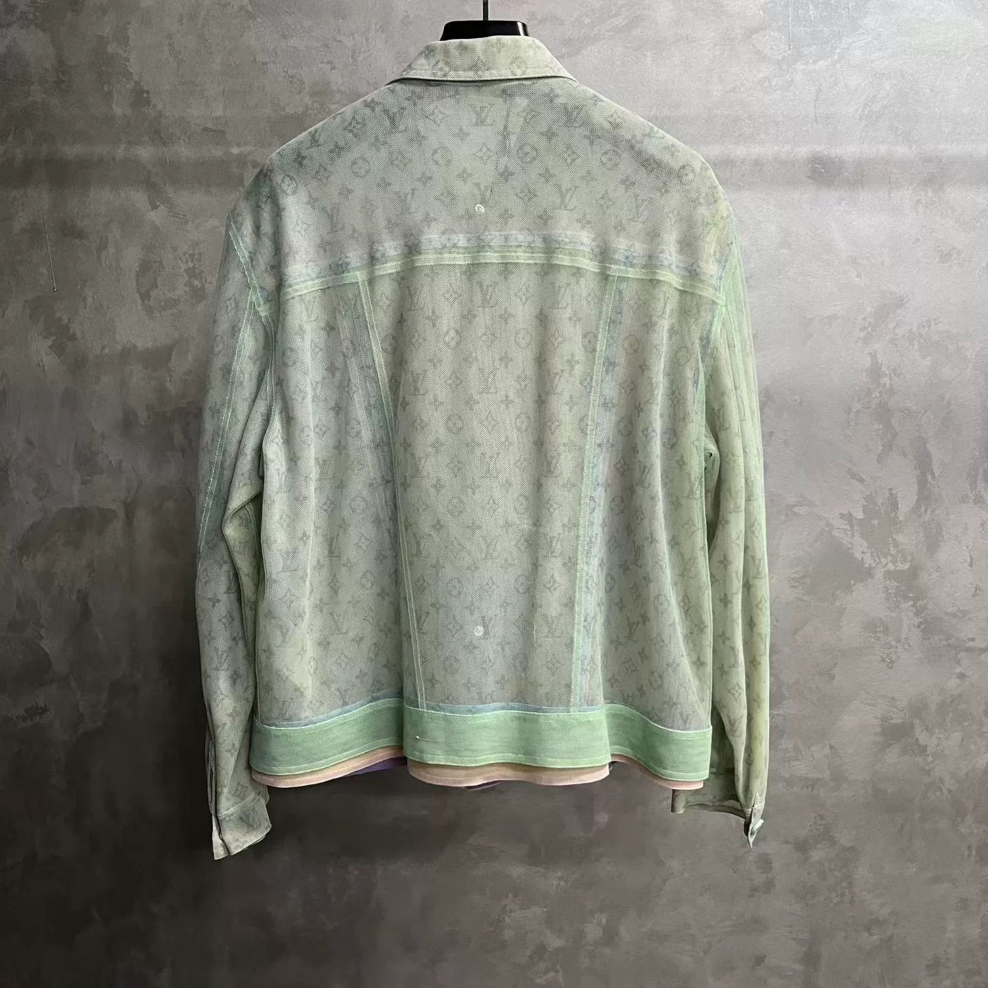 Louis Vuitton Louis Vuitton Denim Printed Multi Light Jacket s Men Size US S / EU 44-46 / 1 - 2 Thumbnail