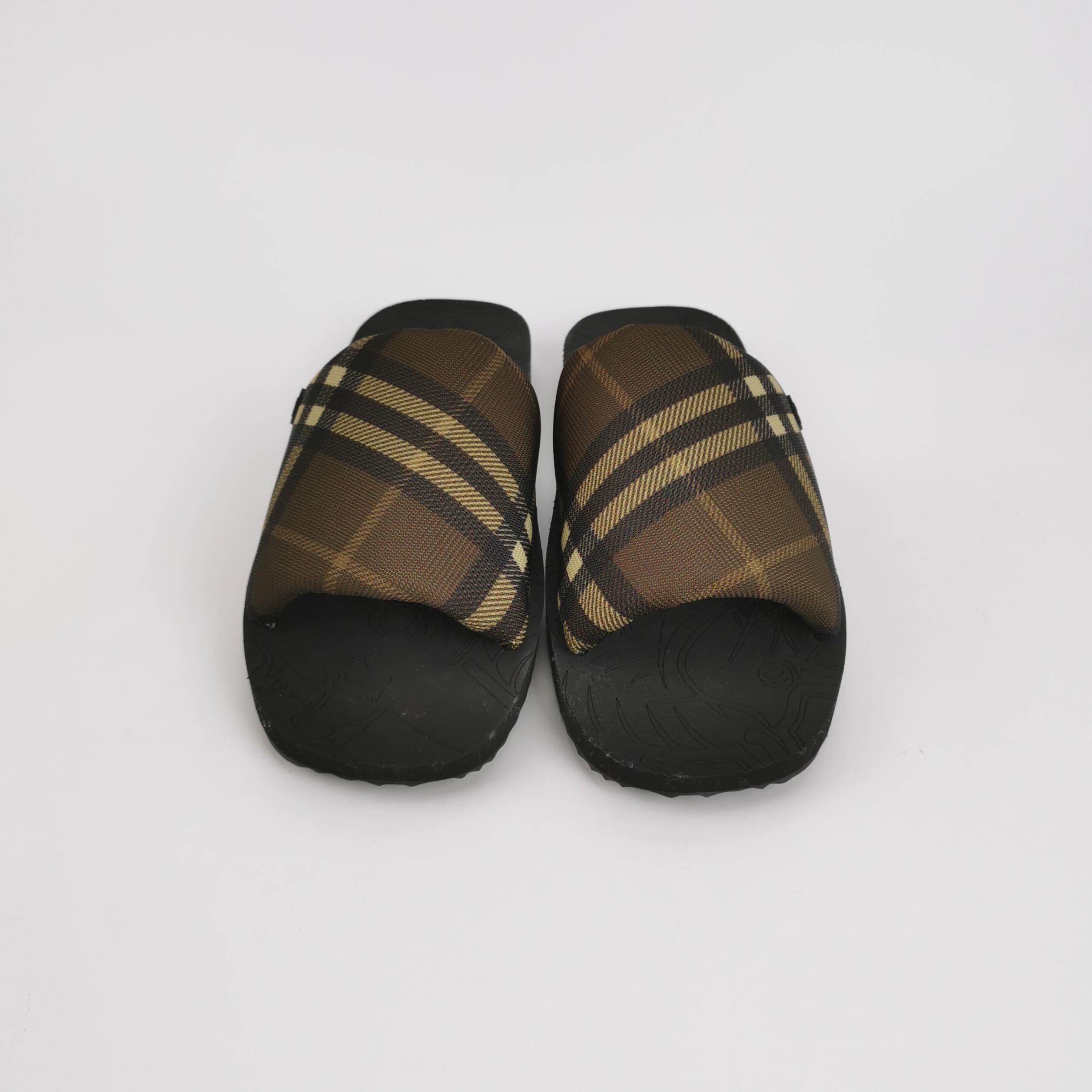 Burberry Burberry Trek Check Pattern Slides EU 44 Size US 11 / EU 44 - 4 Thumbnail