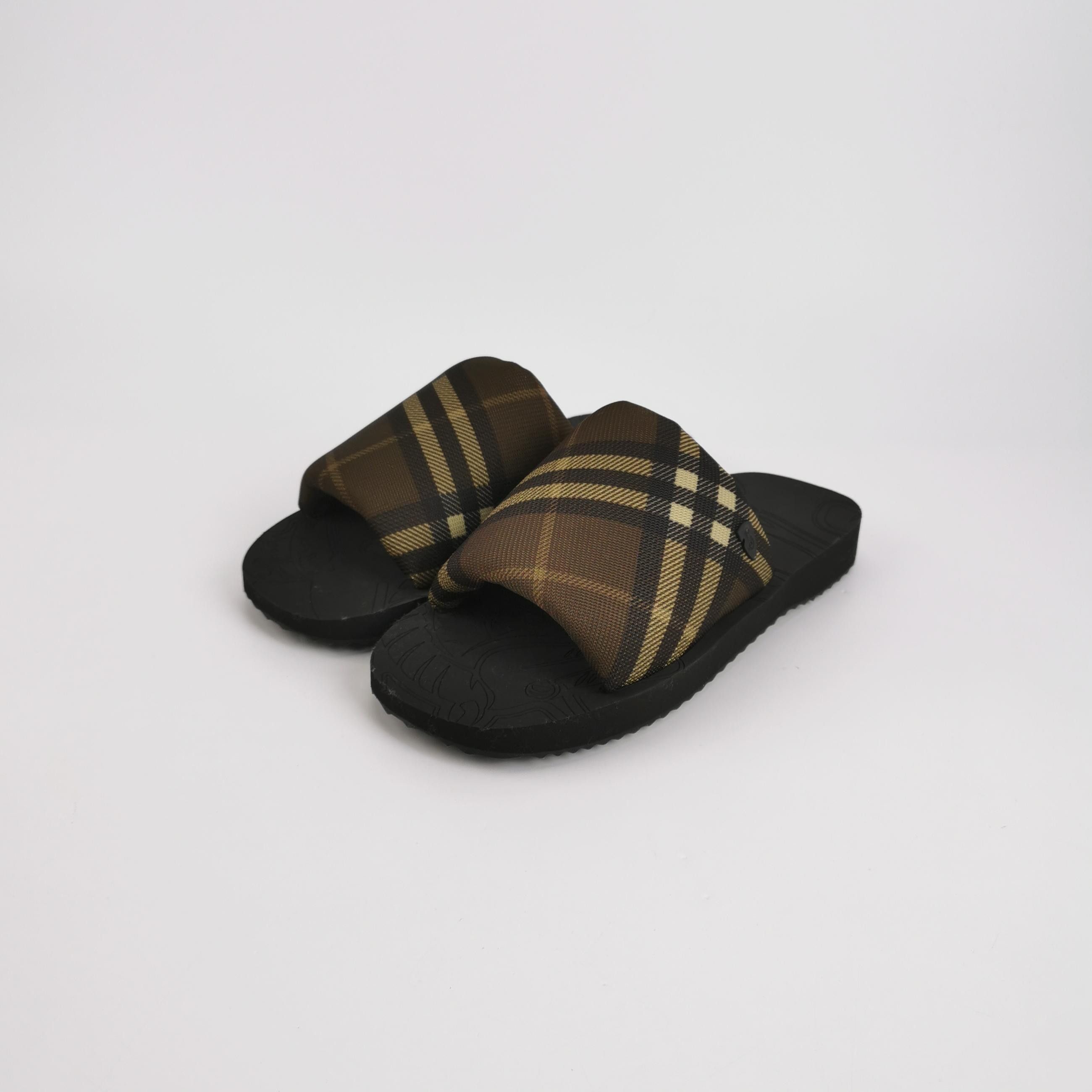 Burberry Burberry Trek Check Pattern Slides EU 44 Size US 11 / EU 44 - 3 Thumbnail