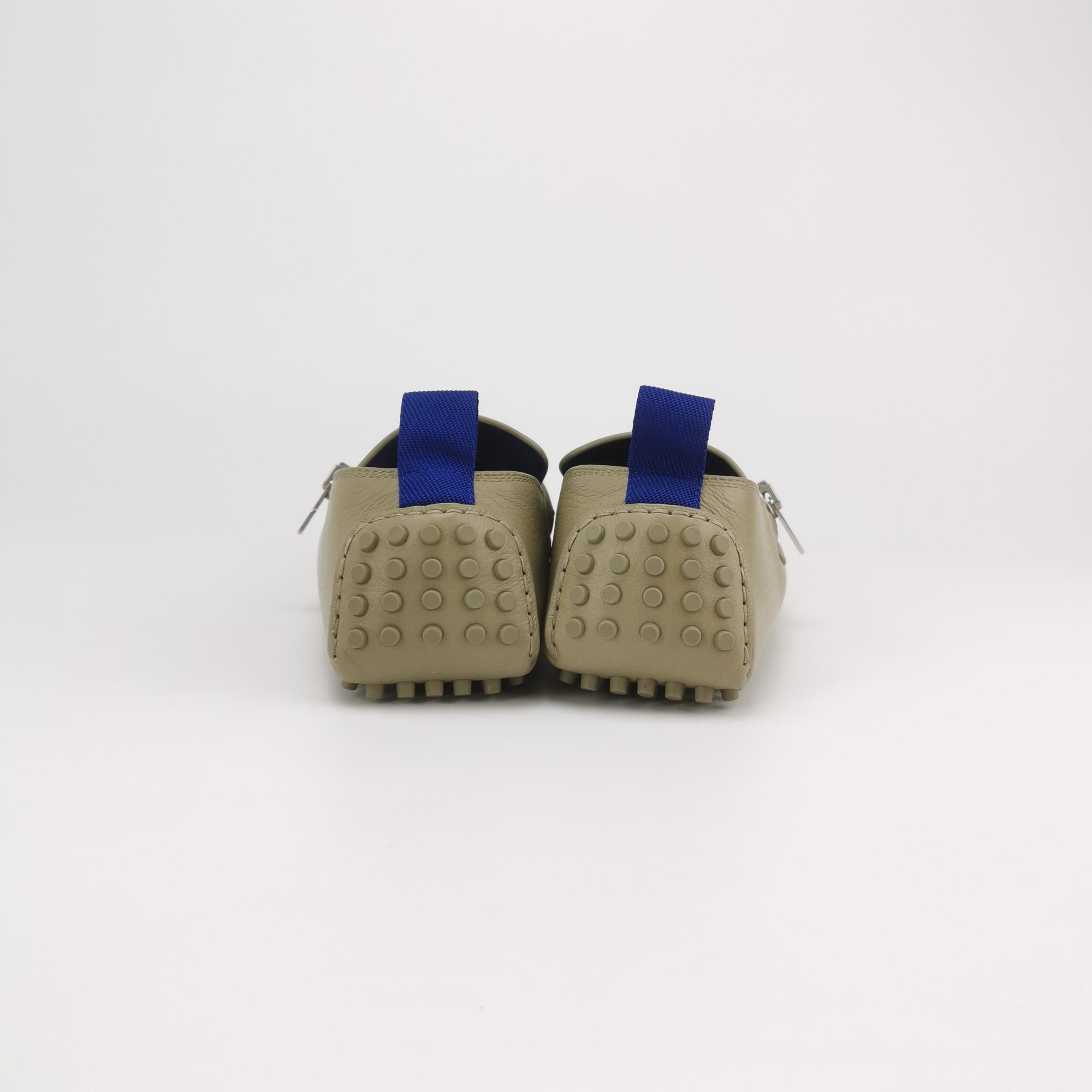 Burberry Burberry Zipper Detail Leather Driving Shoes 41.5 Size US 8 / EU 41 - 5 Thumbnail
