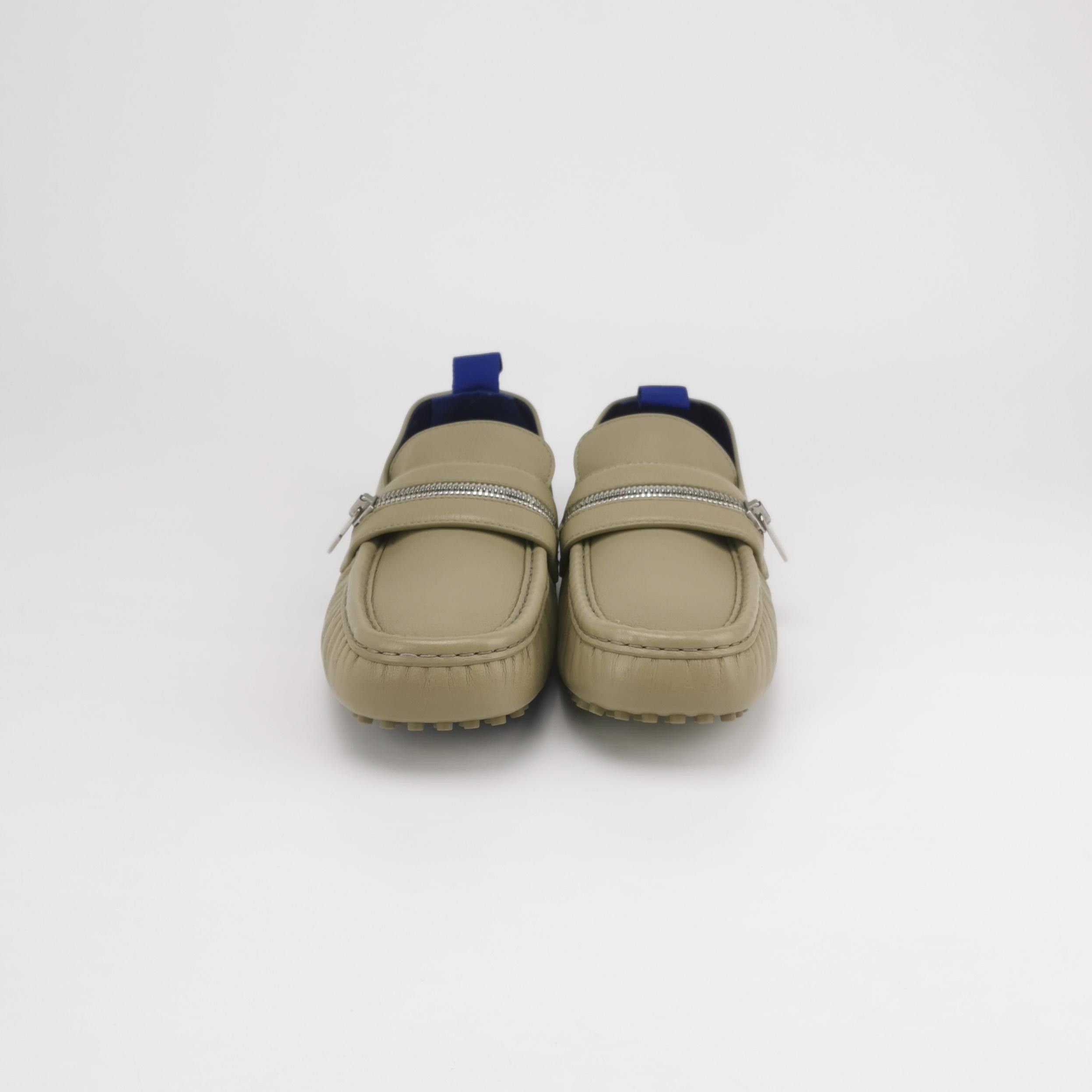 Burberry Burberry Zipper Detail Leather Driving Shoes 41.5 Size US 8 / EU 41 - 4 Thumbnail