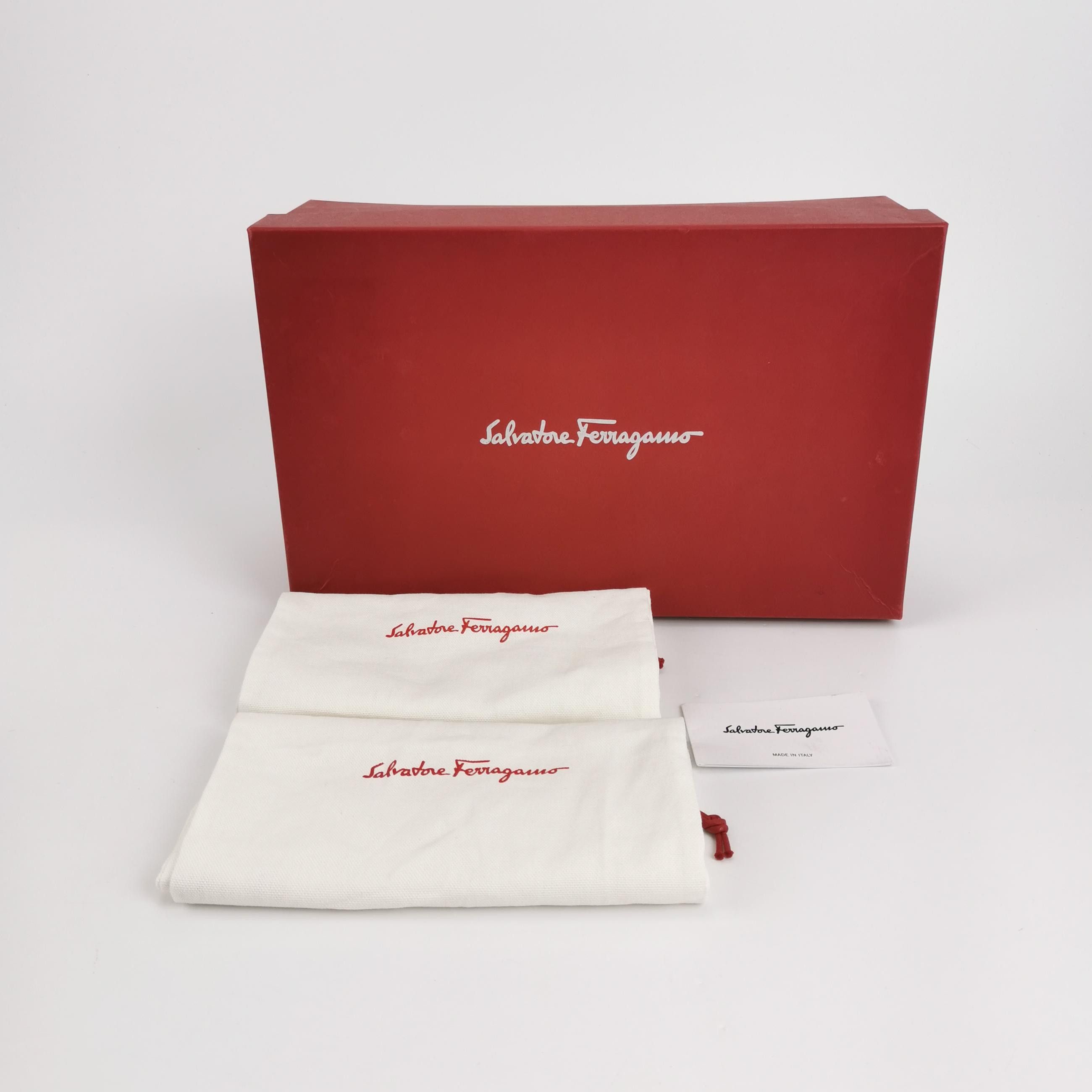 Salvatore Ferragamo Salvatore Ferragamo Gancini Leather Loafers US 6.5 Size US 7 / EU 40 - 7 Thumbnail