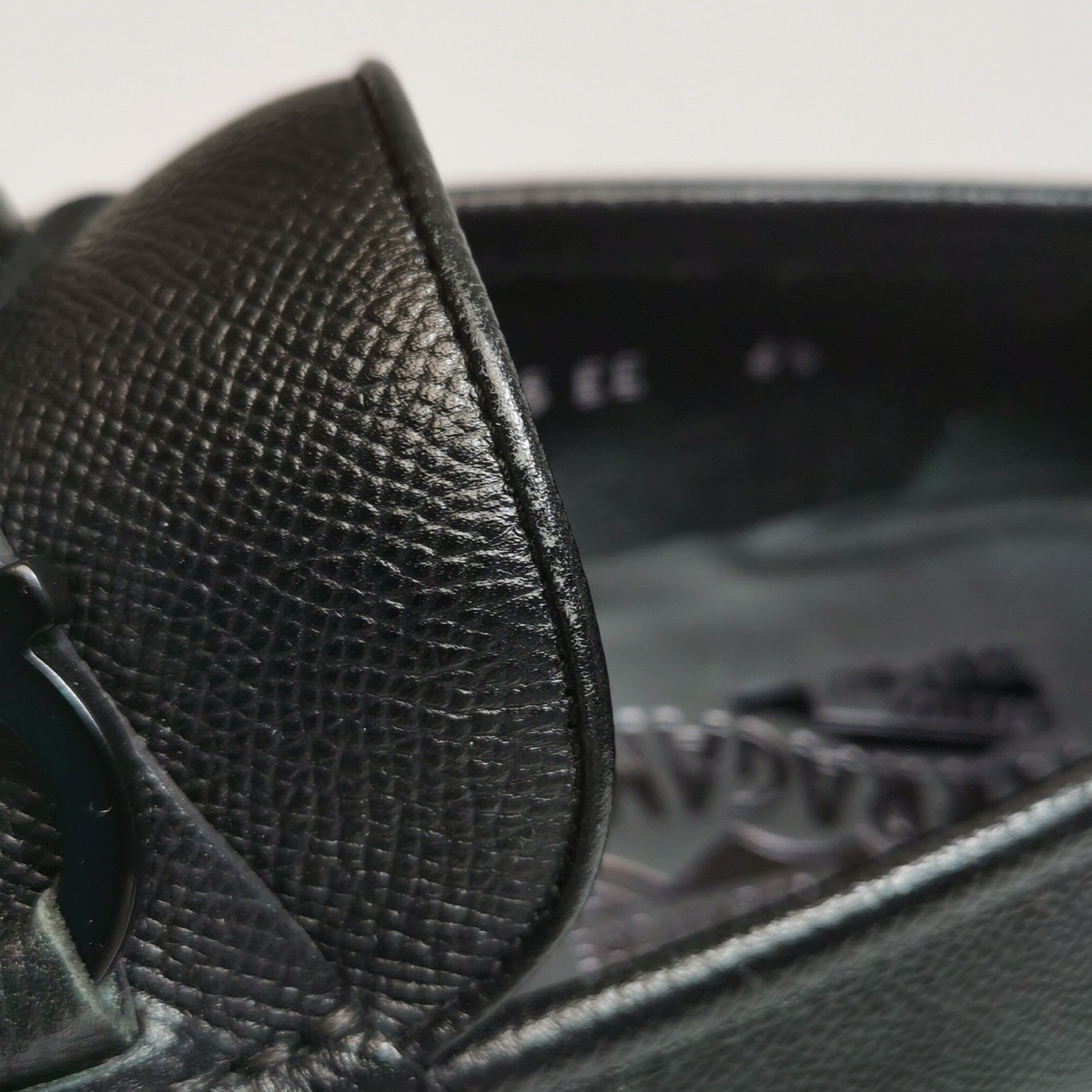 Salvatore Ferragamo Salvatore Ferragamo Gancini Leather Loafers US 6.5 Size US 7 / EU 40 - 8 Thumbnail