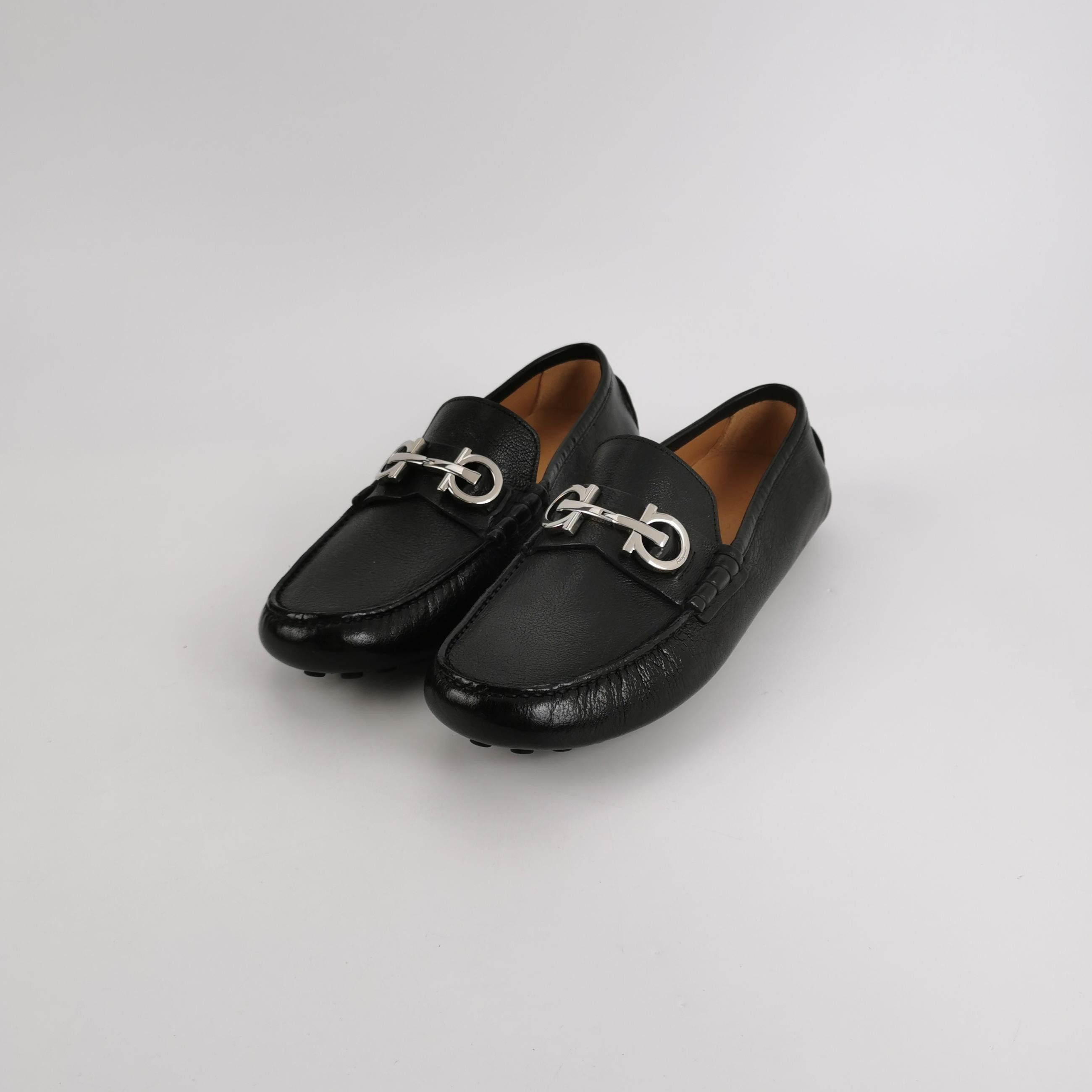 Salvatore Ferragamo Salvatore Ferragamo Gancini Bit Driving Shoes EU 39.5 Size US 6 / EU 39 - 3 Thumbnail