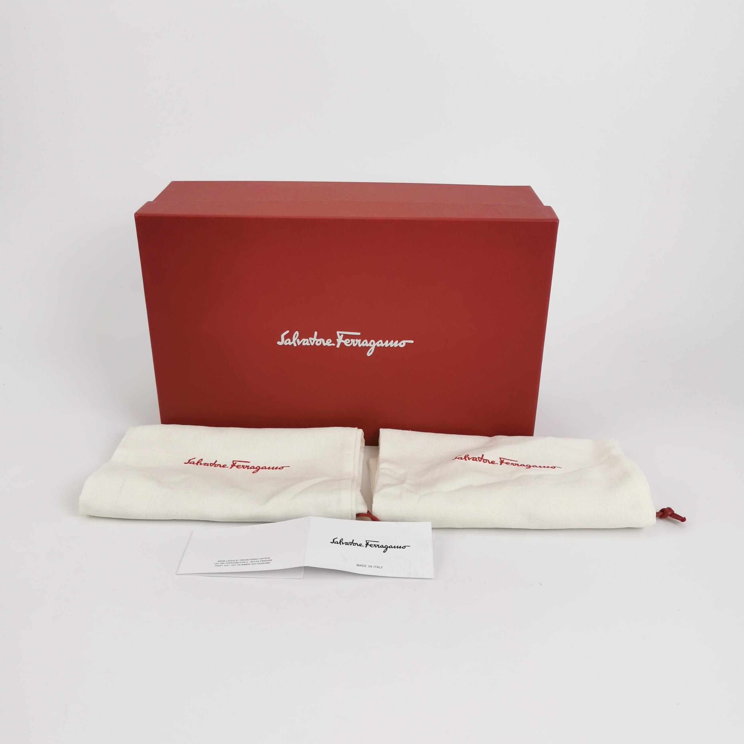 Salvatore Ferragamo Salvatore Ferragamo Gancini Leather Loafers Size 6.5 Size US 7 / EU 40 - 7 Thumbnail