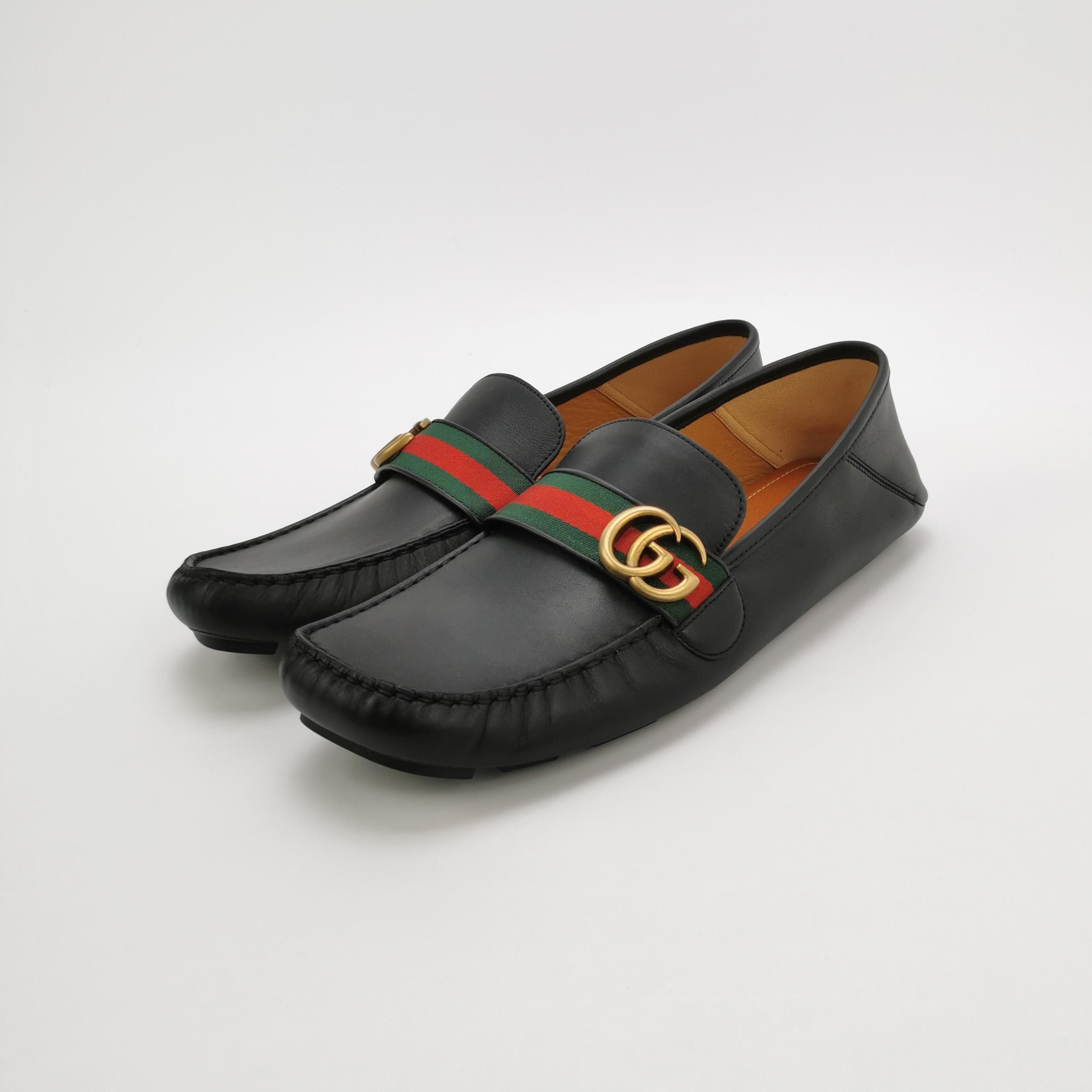 Gucci Gucci Web Interlocking G Loafers Size 11.5 Size US 12 / EU 45 - 3 Thumbnail