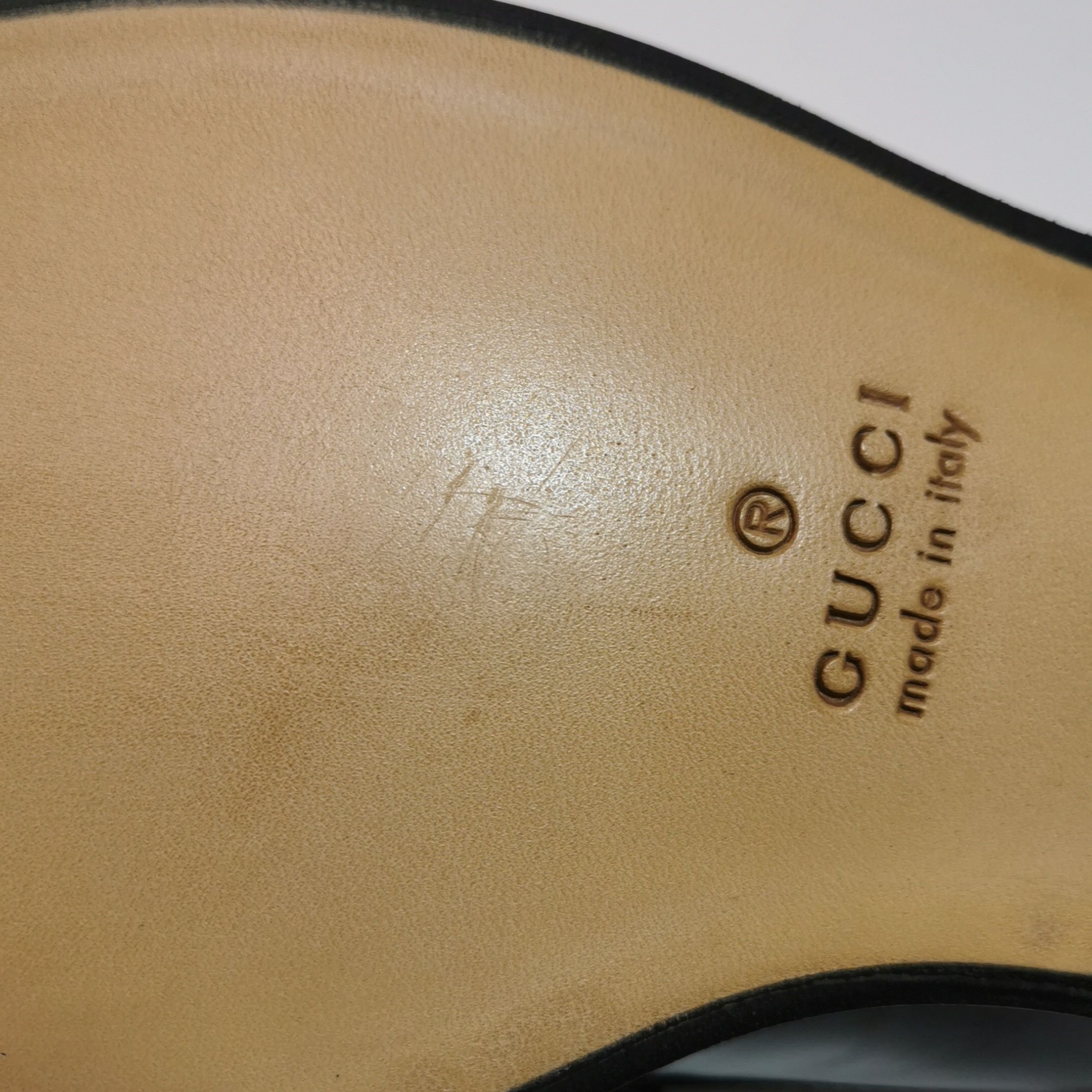Gucci Gucci Interlocking G Leather Loafers 5.5 Size US 6 / EU 39 - 11 Thumbnail