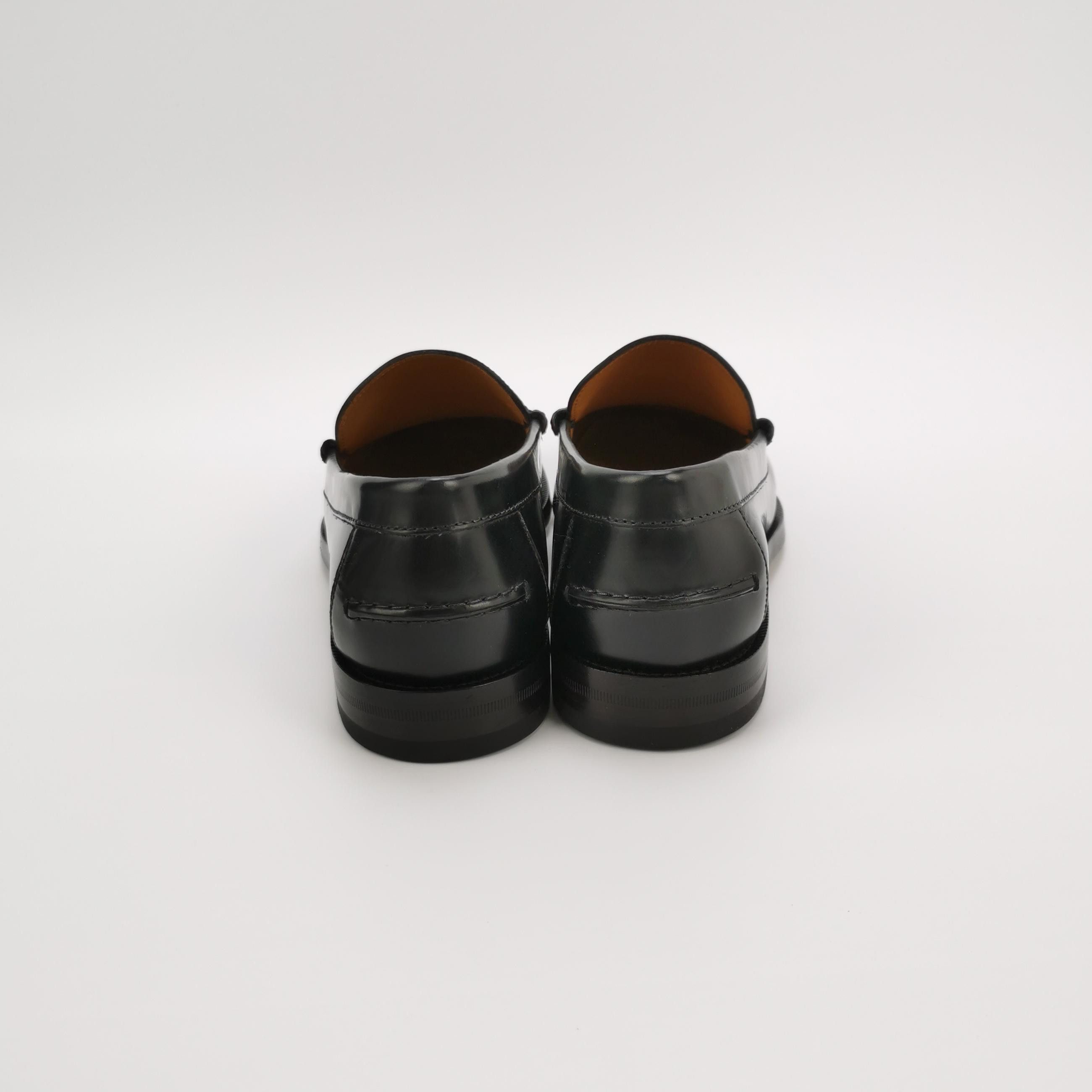 Gucci Gucci Interlocking G Leather Loafers 10.5 Size US 11 / EU 44 - 5 Thumbnail