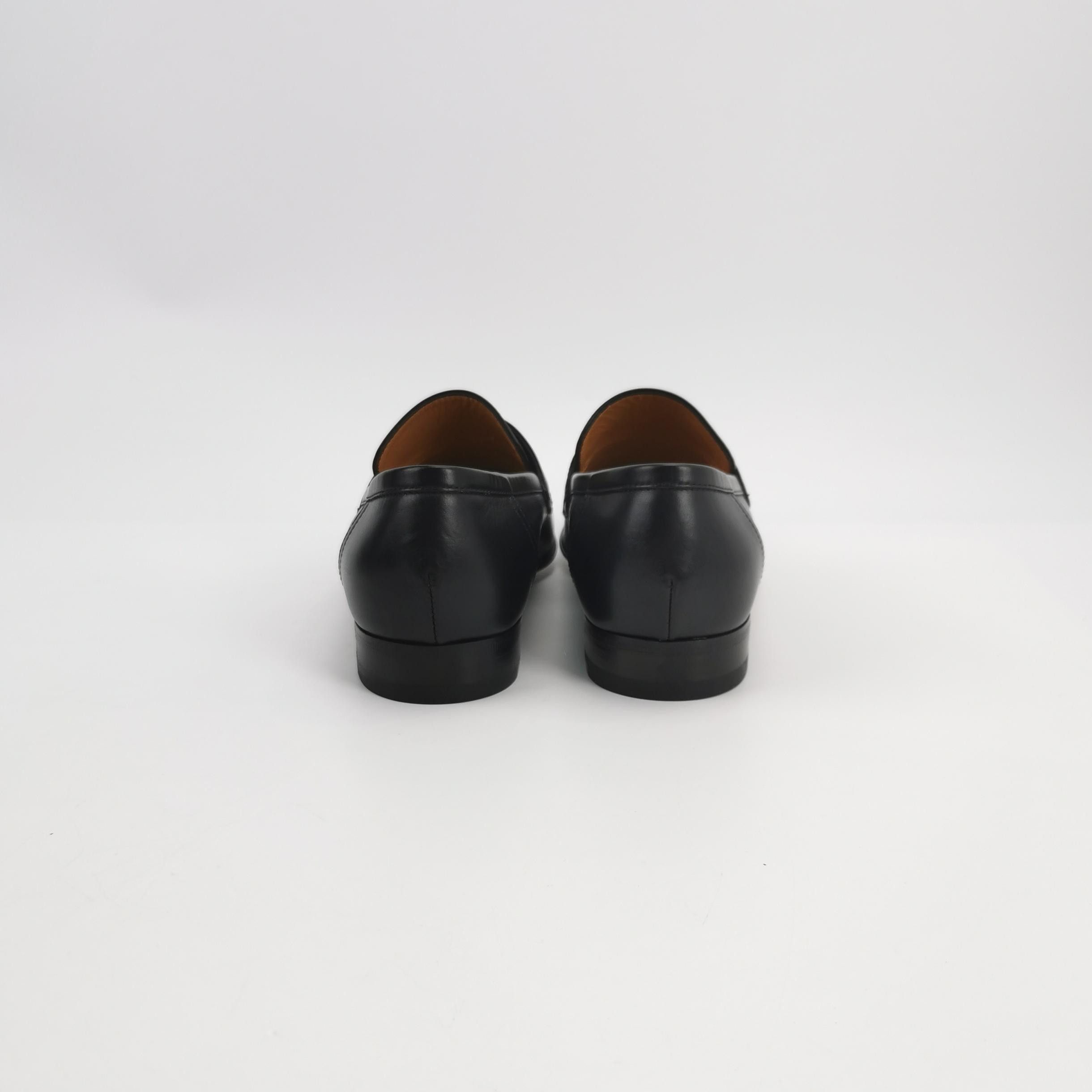 Gucci Gucci Interlocking G Leather Loafers 5.5 Size US 6 / EU 39 - 5 Thumbnail