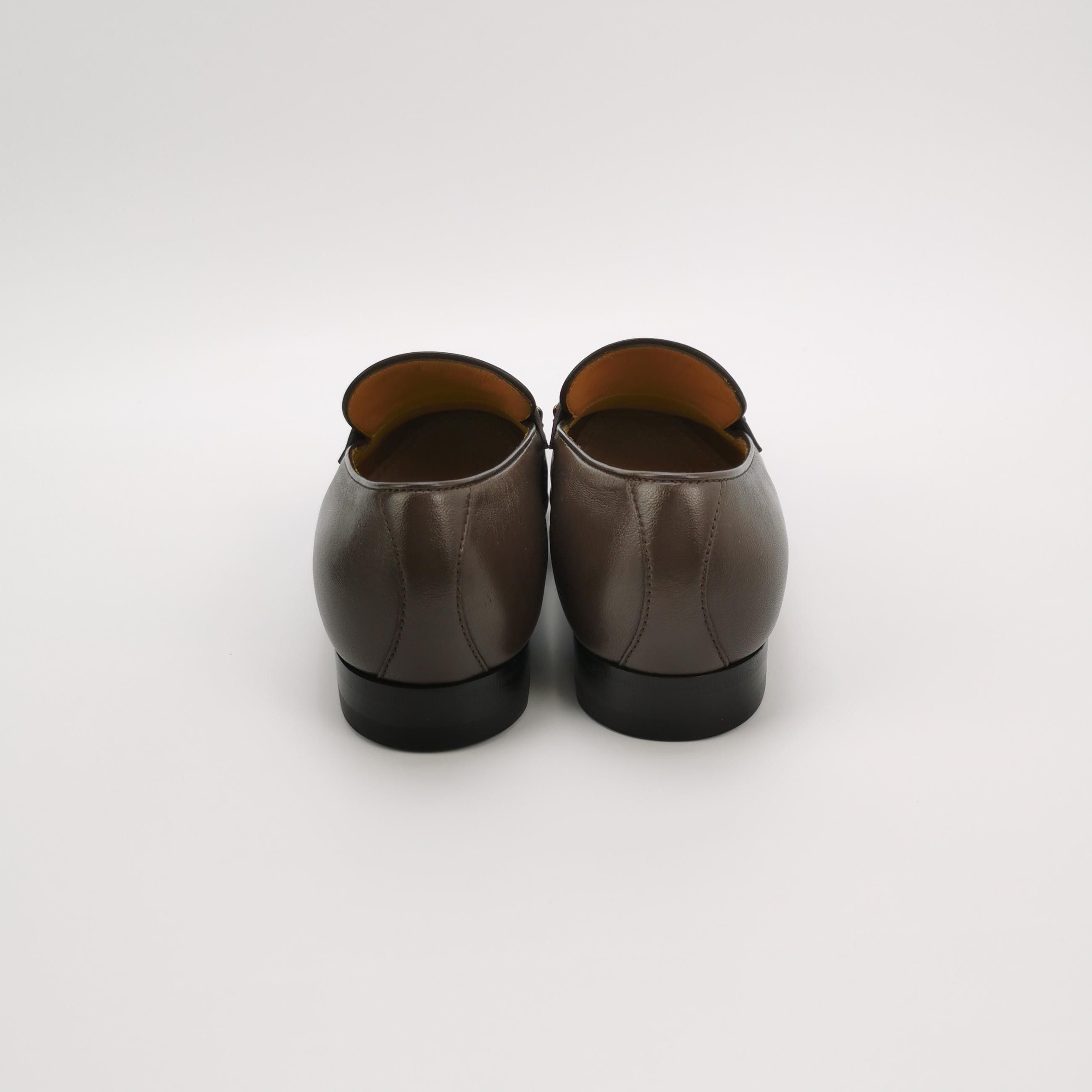 Gucci Gucci Interlocking G Leather Loafers 40 Size US 7 / EU 40 - 5 Thumbnail