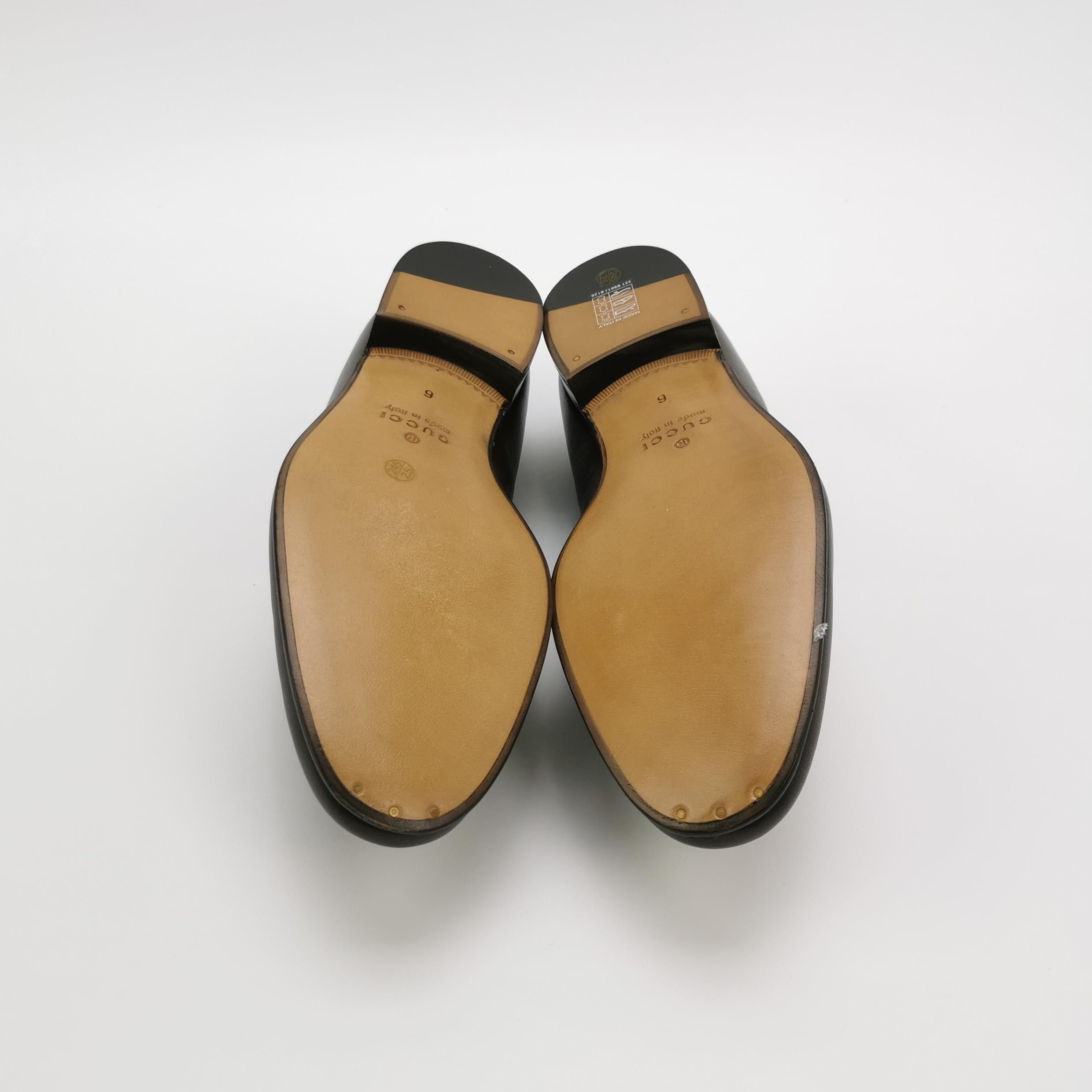 Gucci Gucci Interlocking G Leather Loafers 40 Size US 7 / EU 40 - 6 Thumbnail
