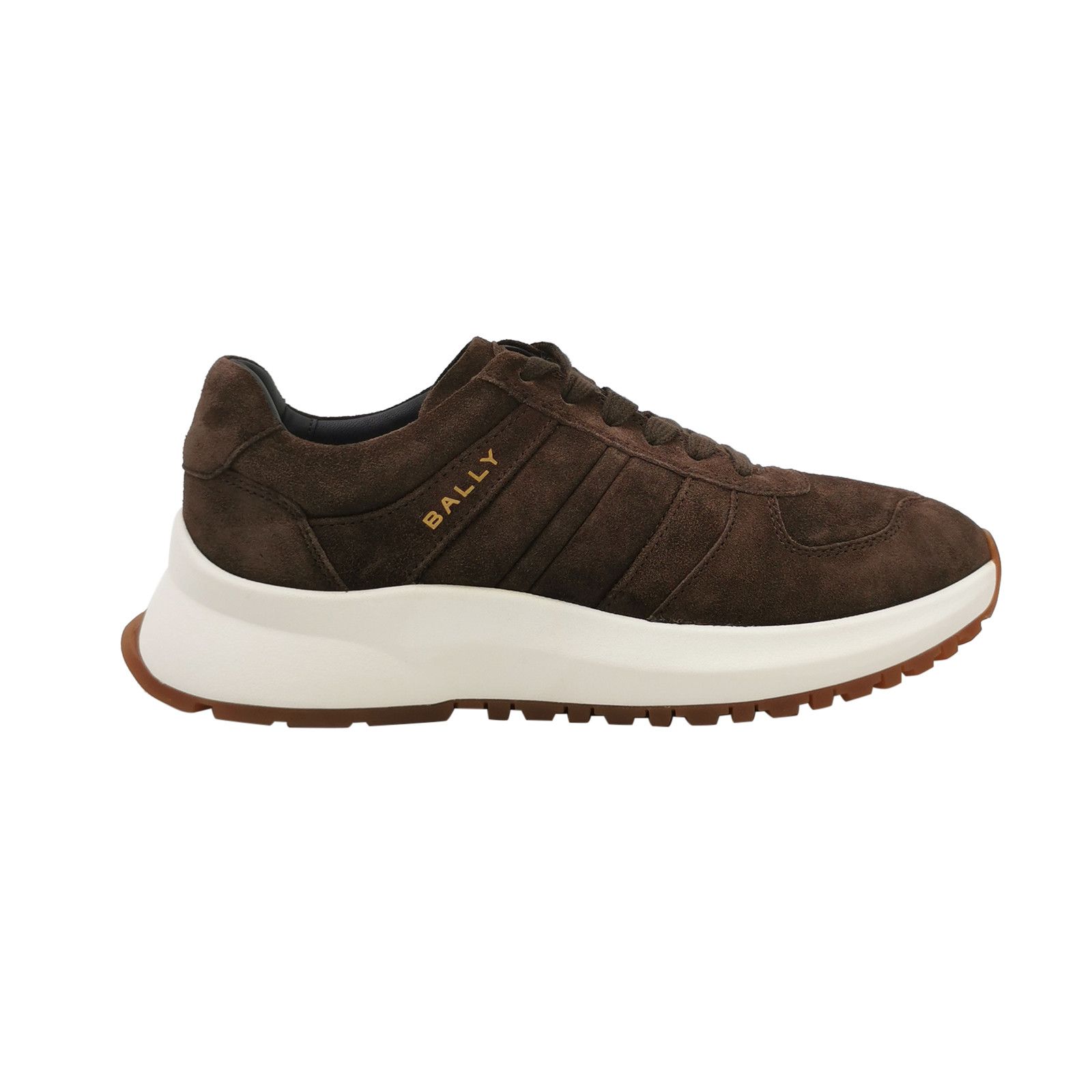 Bally Bally Brown Suede Logo Sneakers EU 41.5 Size US 8 / EU 41 - 2 Thumbnail