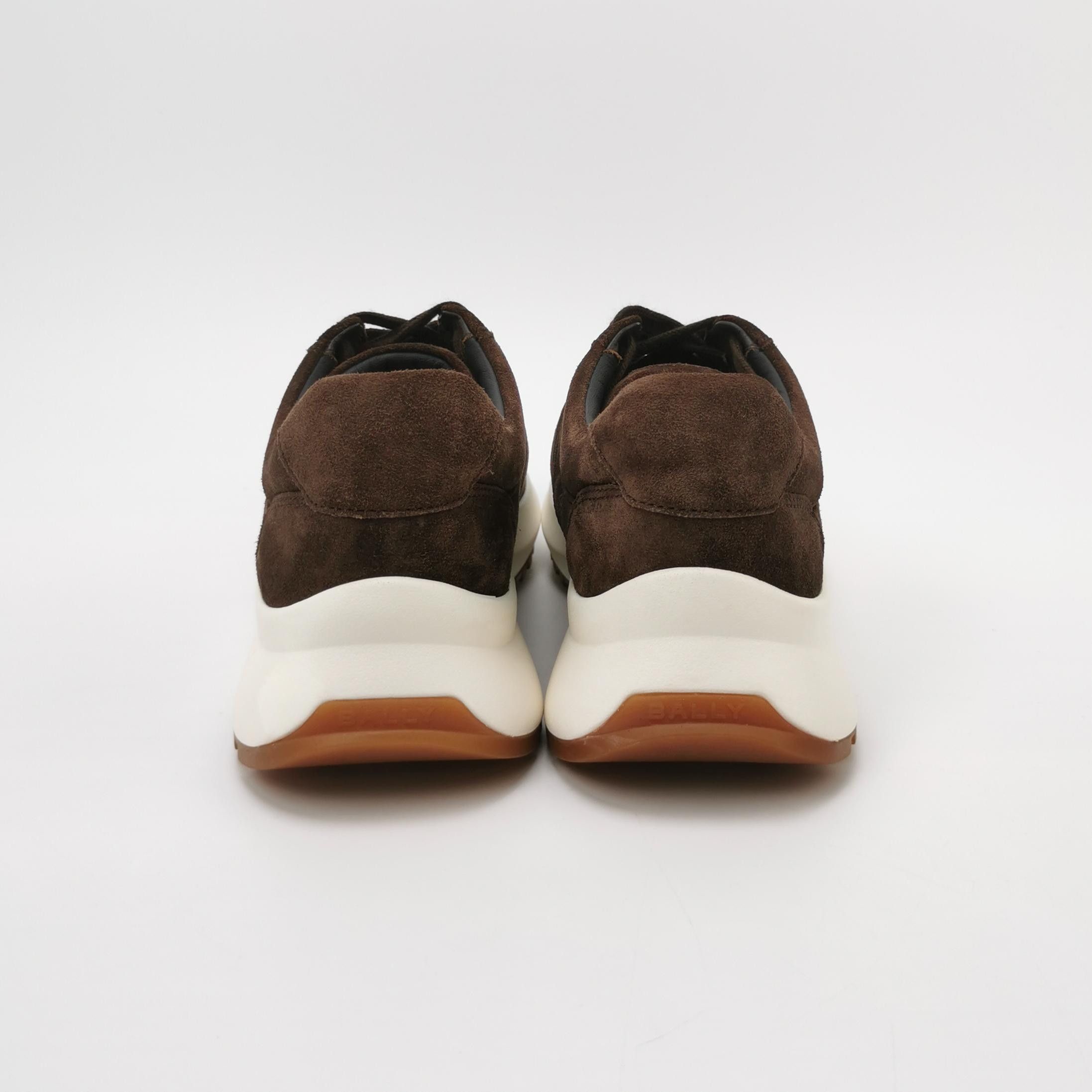 Bally Bally Brown Suede Logo Sneakers EU 41.5 Size US 8 / EU 41 - 5 Thumbnail