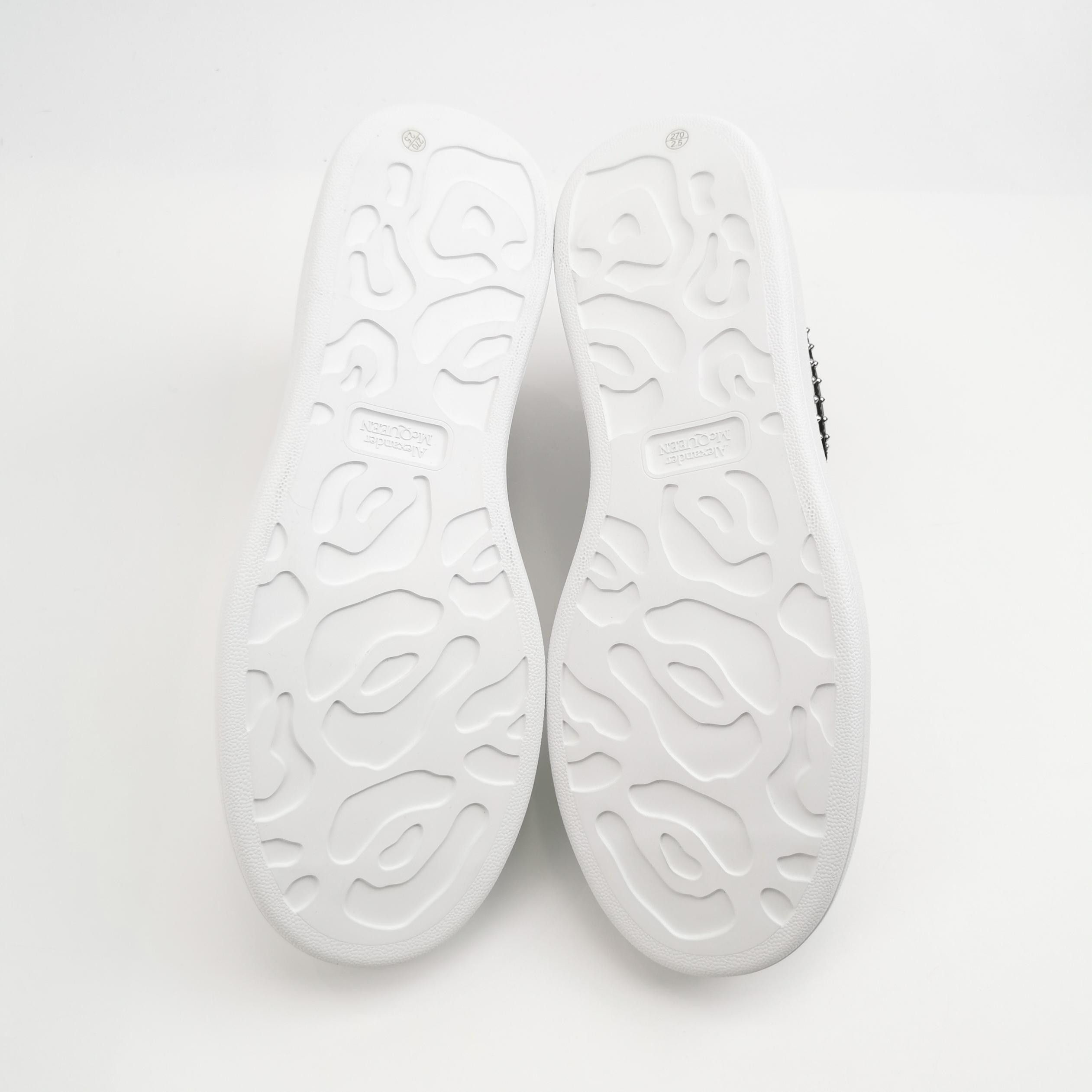 Alexander McQueen Alexander McQueen Studded Leather Sneakers 44.5 Size US 11 / EU 44 - 6 Thumbnail