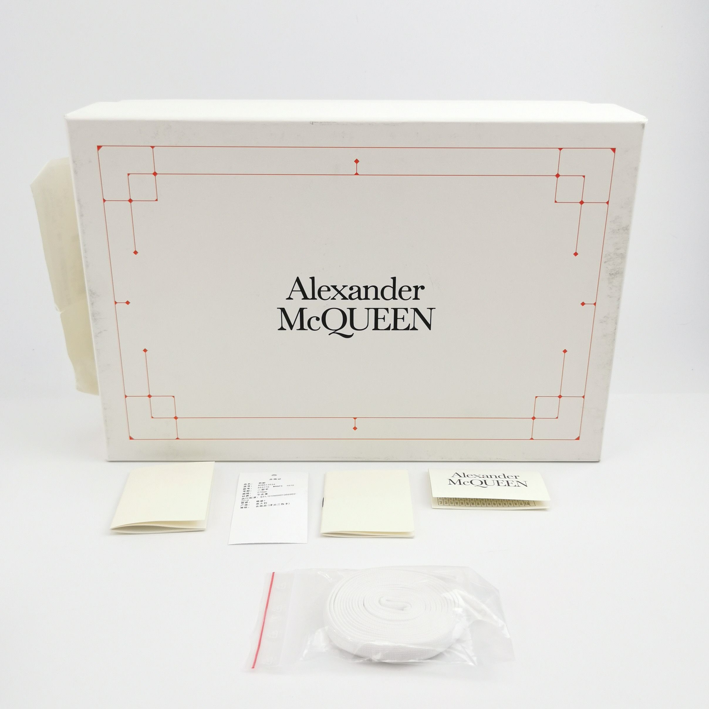 Alexander McQueen Alexander McQueen Studded Leather Sneakers 44.5 Size US 11 / EU 44 - 7 Thumbnail