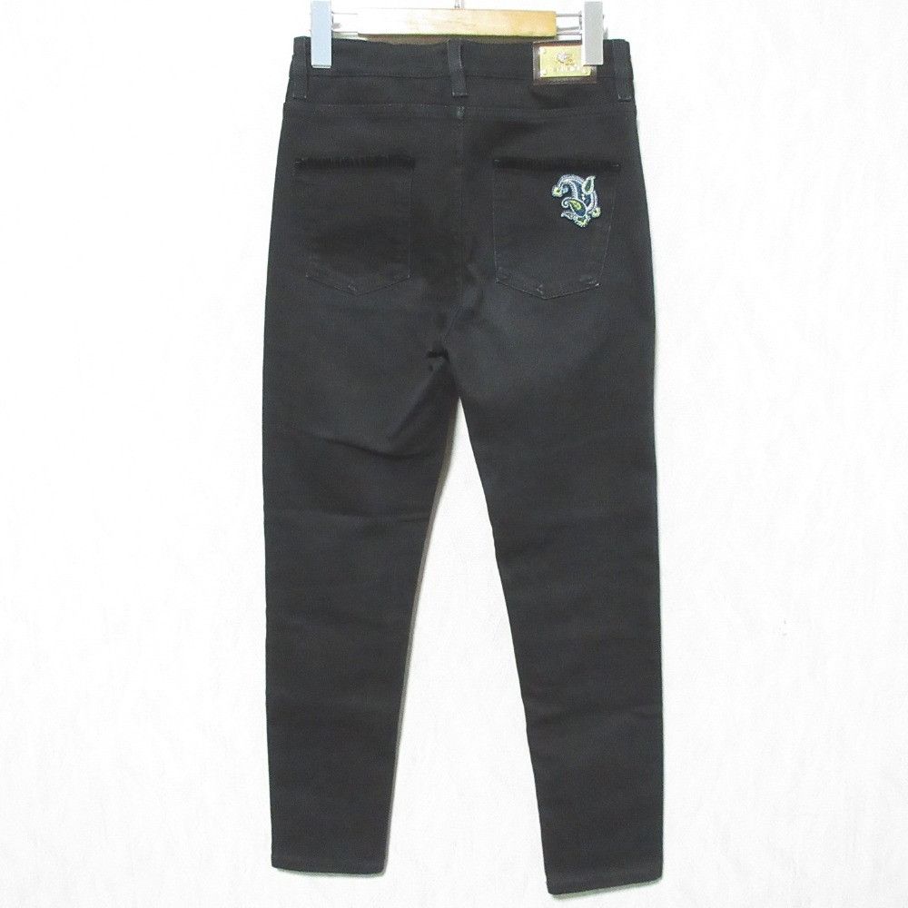 Etro Etro Etro Paisley Patch Stretch Jeans Textile Jeans DUTY FREE for USA Size ONE SIZE - 2 Thumbnail