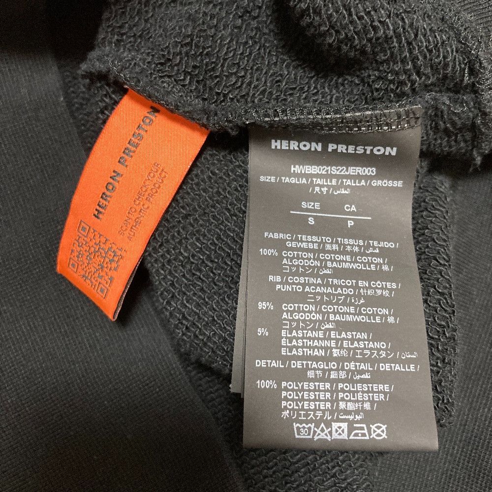 Other Other HERON PRESTON Rhinestone Logo Cropped Hoodie Textile Sweatshirts & Hoodies HWBB021S22JER003 DUTY FREE for USA Size ONE SIZE - 6 Thumbnail