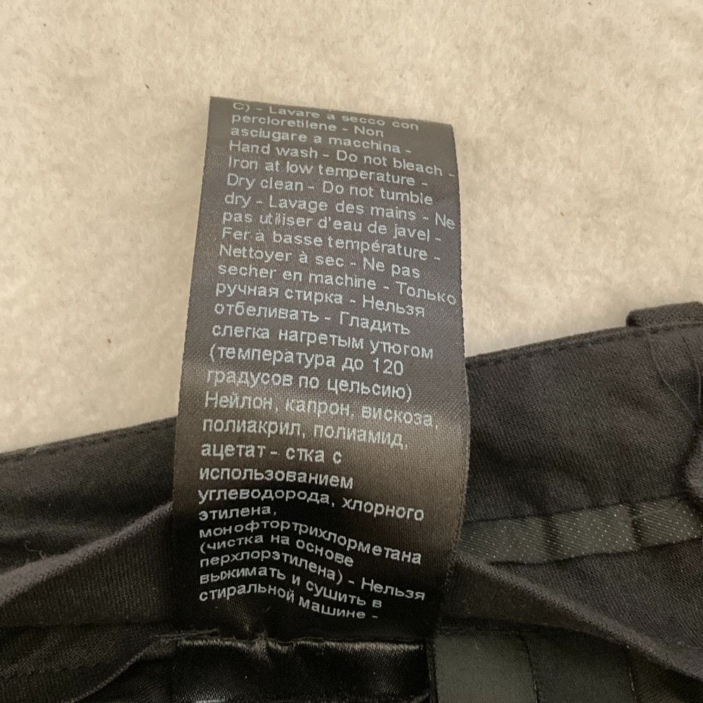 Other Other Neil Barrett Hem Zip Slacks Others Bottoms DUTY FREE for USA Size ONE SIZE - 5 Thumbnail