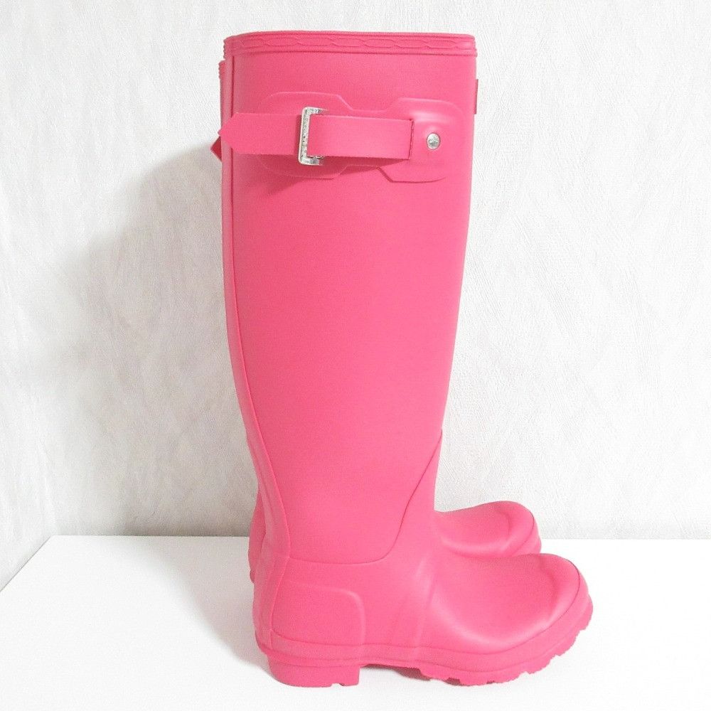Other Other Hunter Long Rain Boots Plastic / Synthetic Shoes DUTY FREE for USA Size ONE SIZE - 3 Thumbnail