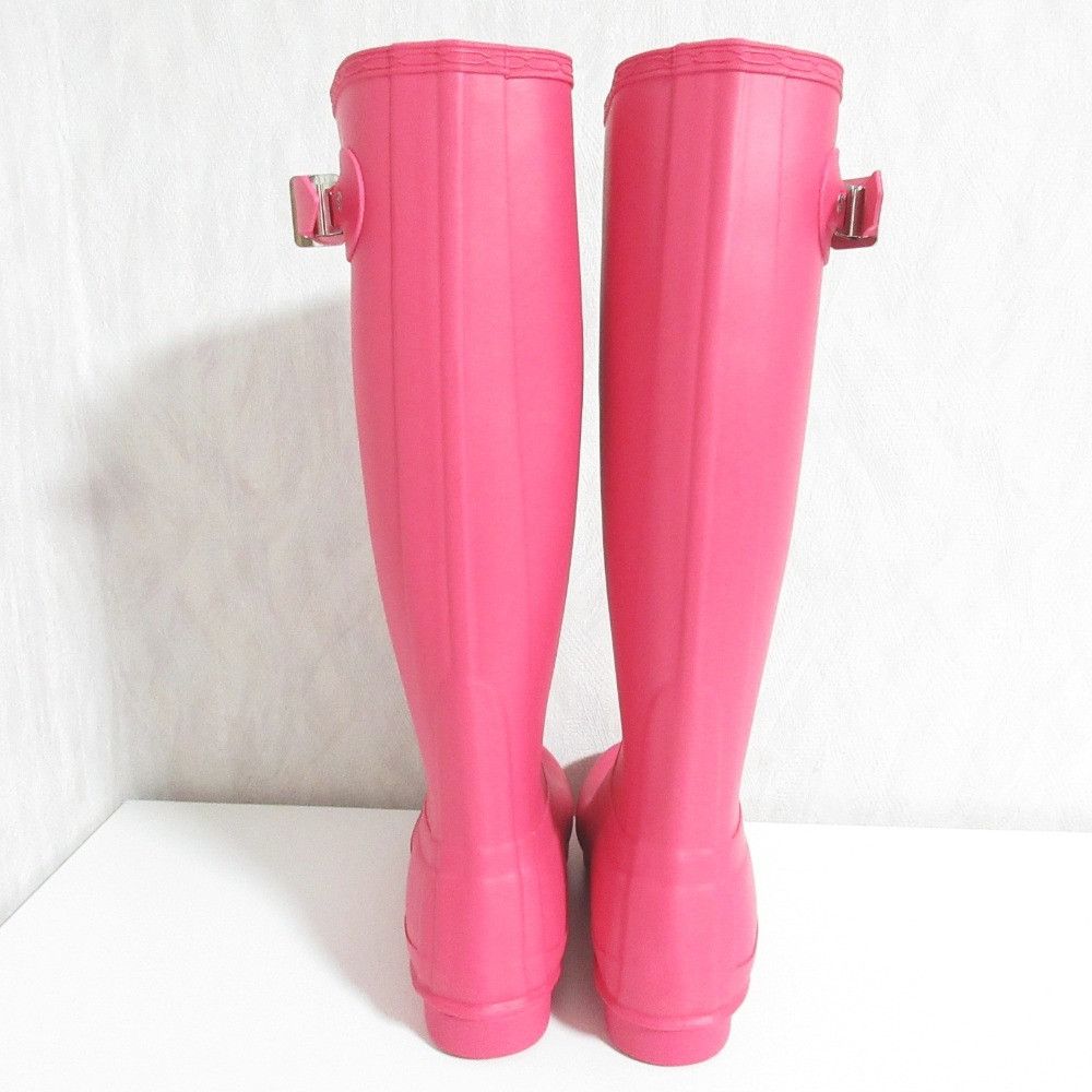 Other Other Hunter Long Rain Boots Plastic / Synthetic Shoes DUTY FREE for USA Size ONE SIZE - 4 Thumbnail