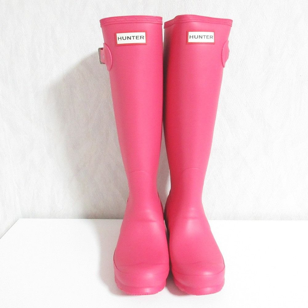 Other Other Hunter Long Rain Boots Plastic / Synthetic Shoes DUTY FREE for USA Size ONE SIZE - 2 Thumbnail
