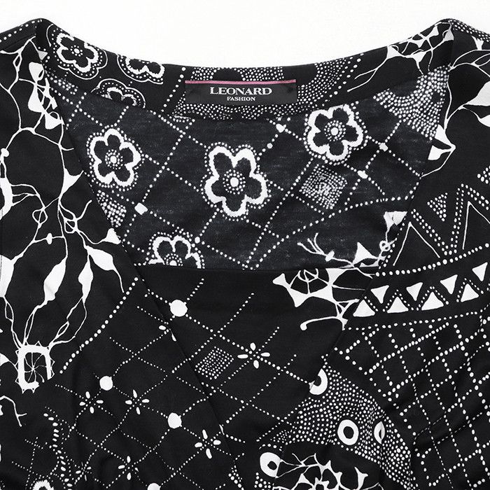 Other Leonard Leonard Silk Dress Textile Dresses DUTY FREE for USA Size ONE SIZE - 8 Thumbnail