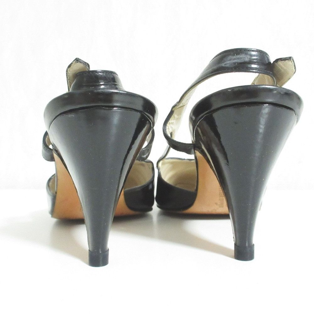 Salvatore Ferragamo Salvatore Ferragamo Salvatore Ferragamo Patent Leather Slingback Pumps Plastic / Synthetic Shoes DUTY FREE for USA Size ONE SIZE - 3 Thumbnail