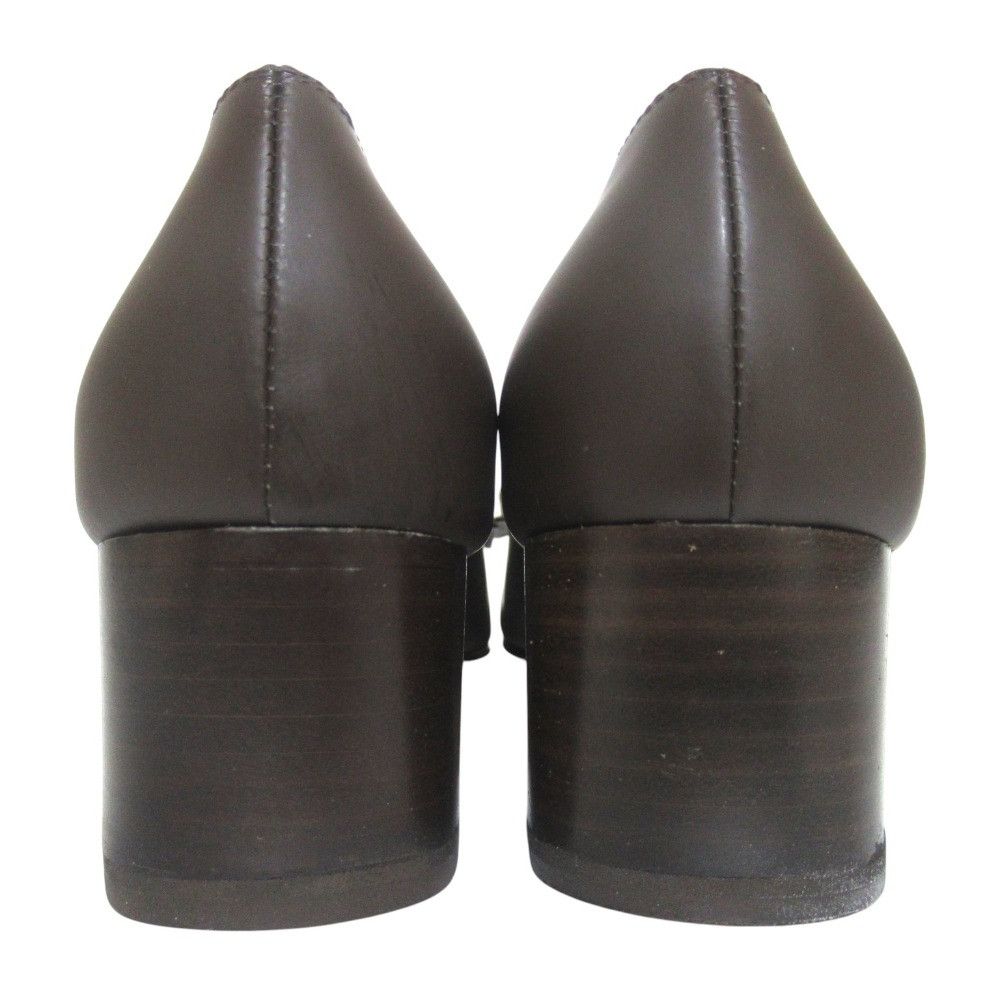 Salvatore Ferragamo Salvatore Ferragamo Salvatore Ferragamo Vara Calf Leather Pumps Leather Shoes DUTY FREE for USA Size ONE SIZE - 3 Thumbnail