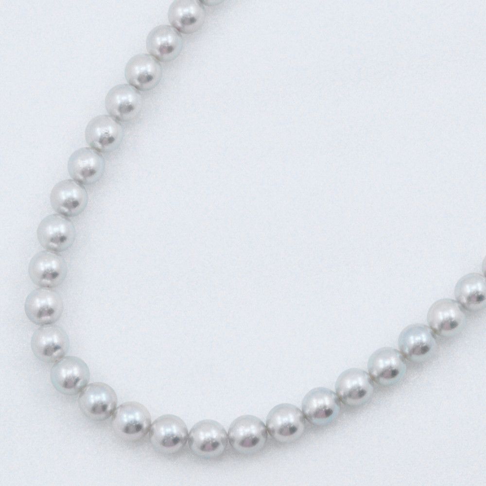 Other Tasaki TASAKI Pearl Silver Necklace Precious Metal Necklace DUTY FREE for USA Size ONE SIZE - 3 Thumbnail