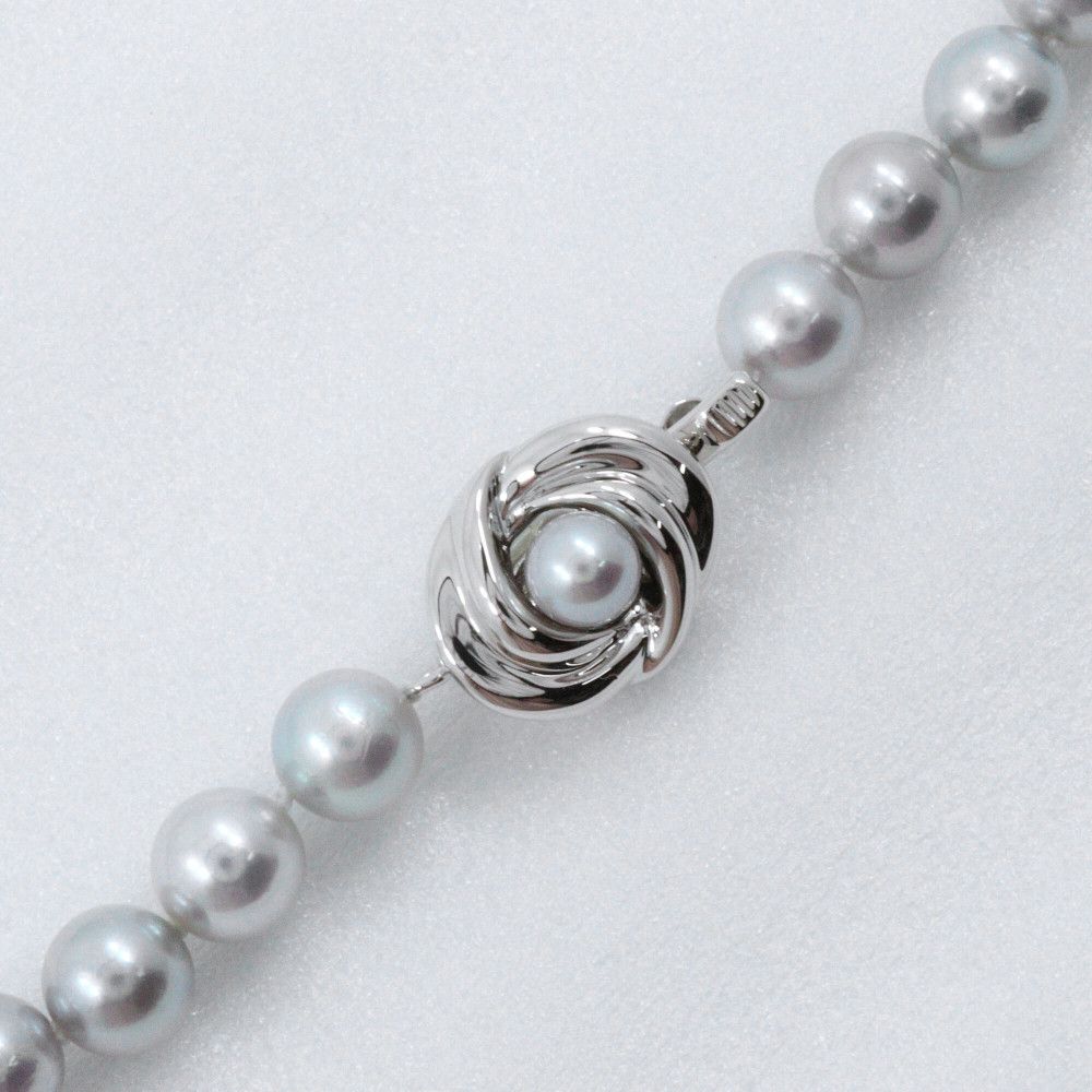 Other Tasaki TASAKI Pearl Silver Necklace Precious Metal Necklace DUTY FREE for USA Size ONE SIZE - 5 Thumbnail