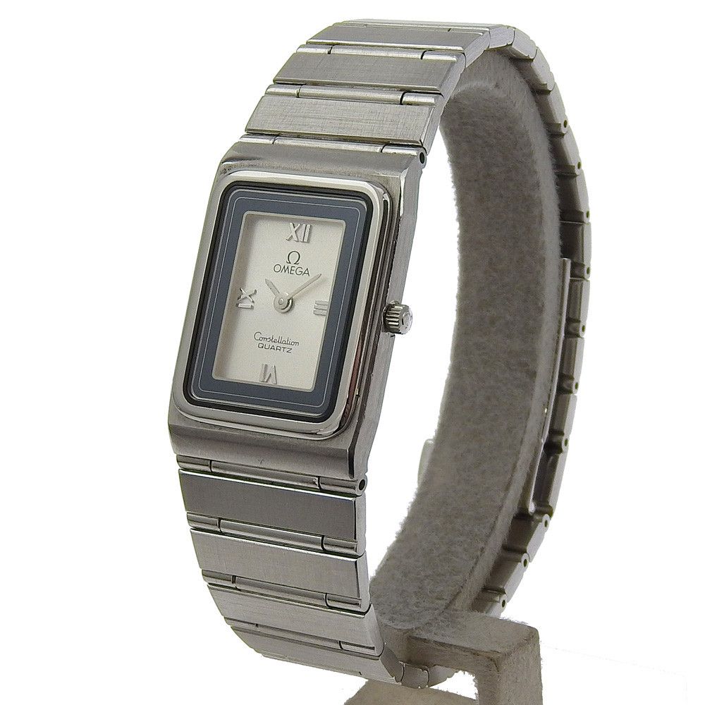 Omega Omega Omega Constellation Stainless Steel Watch Metal Quartz DUTY FREE for USA Size ONE SIZE - 2 Thumbnail