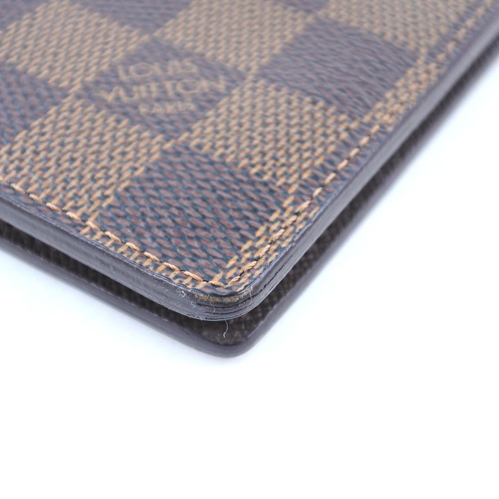 Louis Vuitton Louis Vuitton Louis Vuitton Portefeuille Marco Damier Wallet Textile Short Wallet N61675 DUTY FREE for USA Size ONE SIZE - 5 Thumbnail