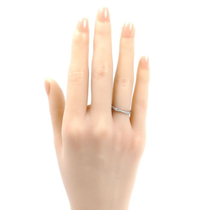 Chanel Chanel Chanel Camelia Pt950 Platinum Diamond Ring Size 7 Precious Metal Ring J10668 DUTY FREE for USA Size ONE SIZE - 7 Thumbnail