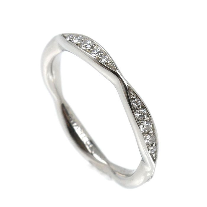 Chanel Chanel Chanel Camelia Pt950 Platinum Diamond Ring Size 7 Precious Metal Ring J10668 DUTY FREE for USA Size ONE SIZE - 2 Thumbnail