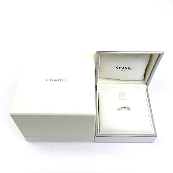 Chanel Chanel Chanel Camelia Pt950 Platinum Diamond Ring Size 7 Precious Metal Ring J10668 DUTY FREE for USA Size ONE SIZE - 8 Thumbnail