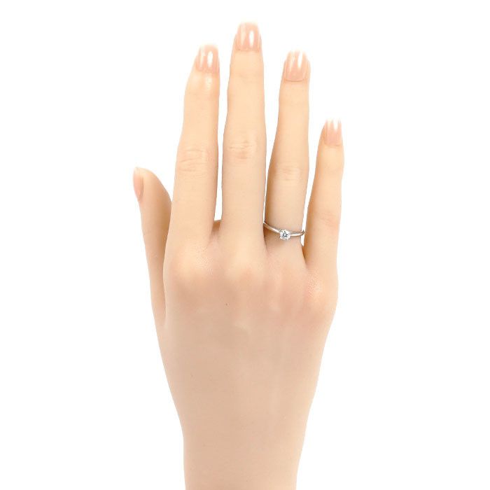 Cartier Cartier Cartier Solitaire1895 Pt950 Platinum Diamond Ring Size 7 Precious Metal Ring DUTY FREE for USA Size ONE SIZE - 7 Thumbnail