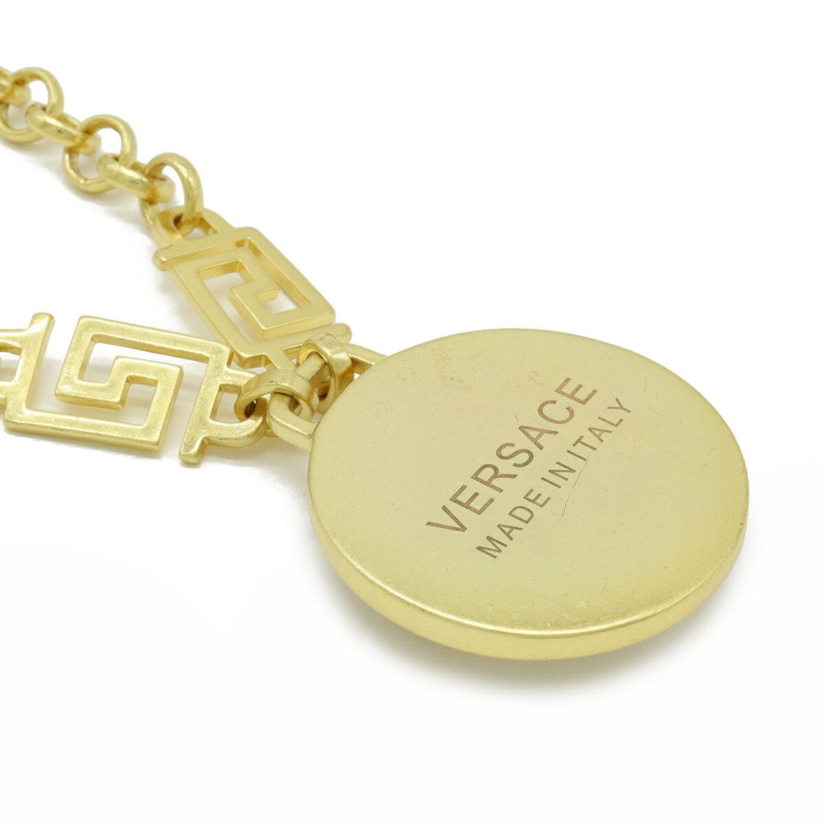 Versace Versace Versace La Medusa Necklace Metal Necklace DG1E009DJMX DUTY FREE for USA Size ONE SIZE - 4 Thumbnail