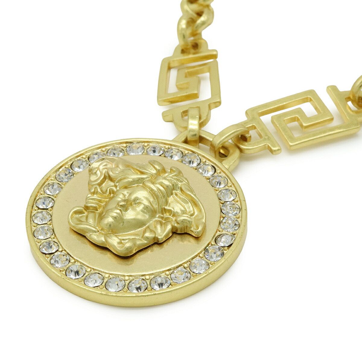 Versace Versace Versace La Medusa Necklace Metal Necklace DG1E009DJMX DUTY FREE for USA Size ONE SIZE - 3 Thumbnail