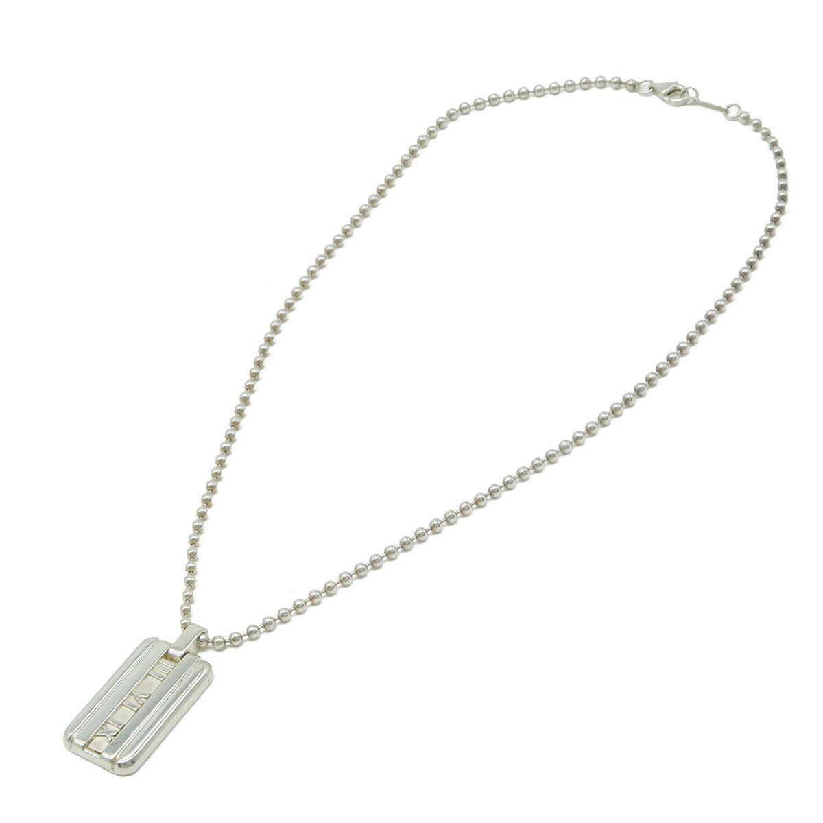 Tiffany & Co. Tiffany & Co. Tiffany&Co. Atlas SV925 Necklace Precious Metal Necklace DUTY FREE for USA Size ONE SIZE - 2 Thumbnail