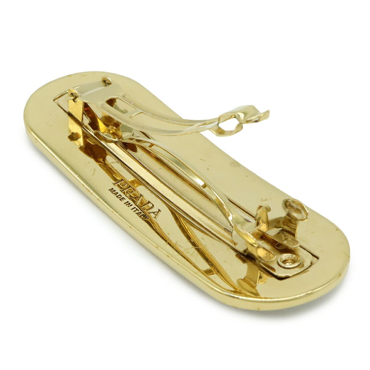 Prada Prada Prada Hair Clip Metal Other 1IF022 DUTY FREE for USA Size ONE SIZE - 4 Thumbnail