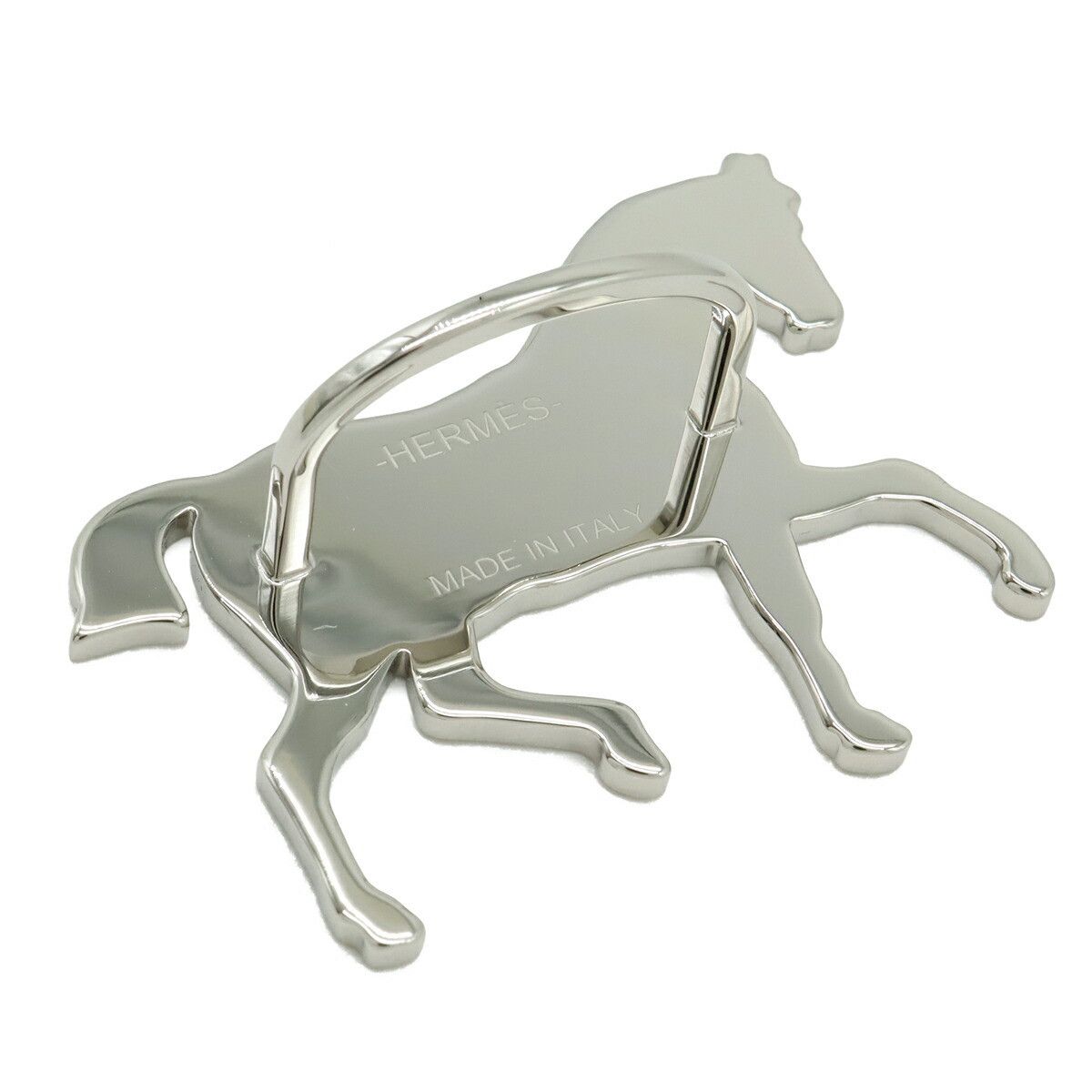 Hermes Hermes Hermes Cheval Couverture Scarf Ring Metal Other DUTY FREE for USA Size ONE SIZE - 4 Thumbnail