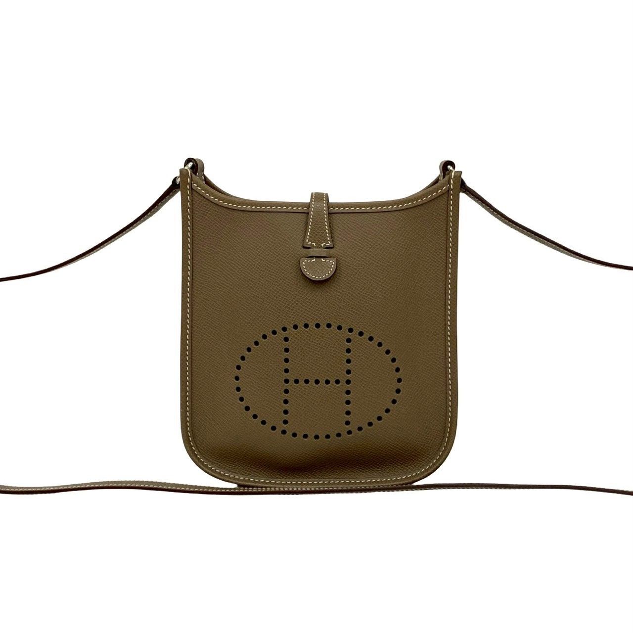 Hermes Hermes Hermes Evelyne TPM16 Calfskin Shoulder Bag Leather Shoulder Bag Stamp L (2008) DUTY FREE for USA Size ONE SIZE - 2 Thumbnail