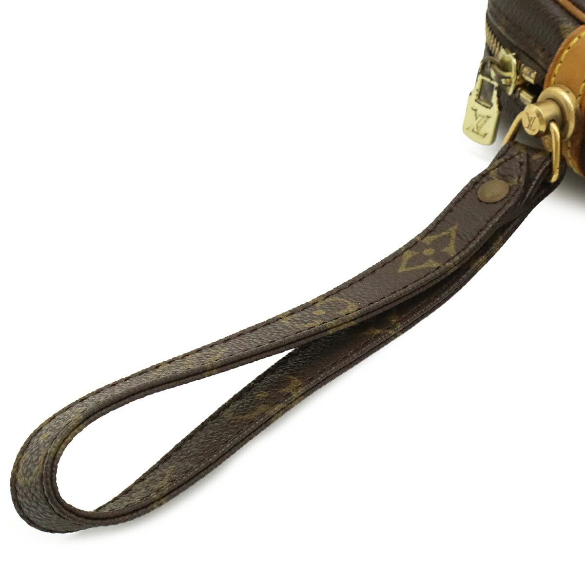 Louis Vuitton Louis Vuitton Louis Vuitton Monogram Clutch Bag Textile Handbag M51825 DUTY FREE for USA Size ONE SIZE - 7 Thumbnail