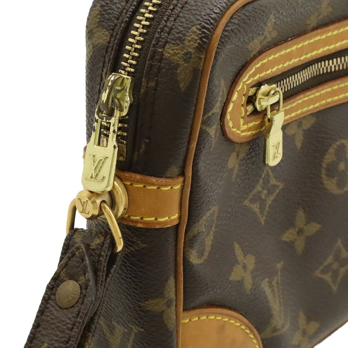 Louis Vuitton Louis Vuitton Louis Vuitton Monogram Clutch Bag Textile Handbag M51825 DUTY FREE for USA Size ONE SIZE - 6 Thumbnail