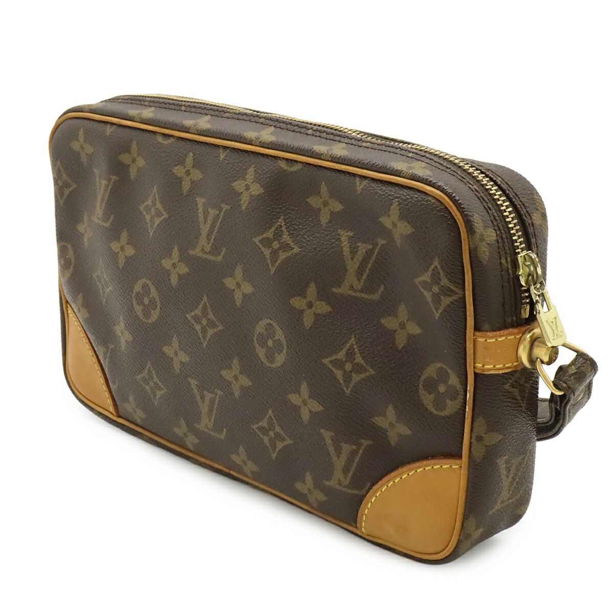 Louis Vuitton Louis Vuitton Louis Vuitton Monogram Clutch Bag Textile Handbag M51825 DUTY FREE for USA Size ONE SIZE - 2 Thumbnail